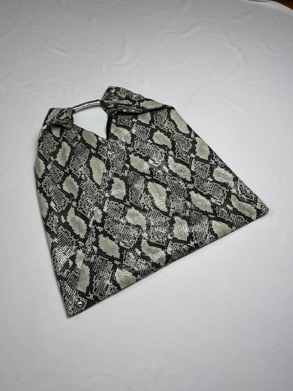 MM6 Japanese Classic Handbag Python