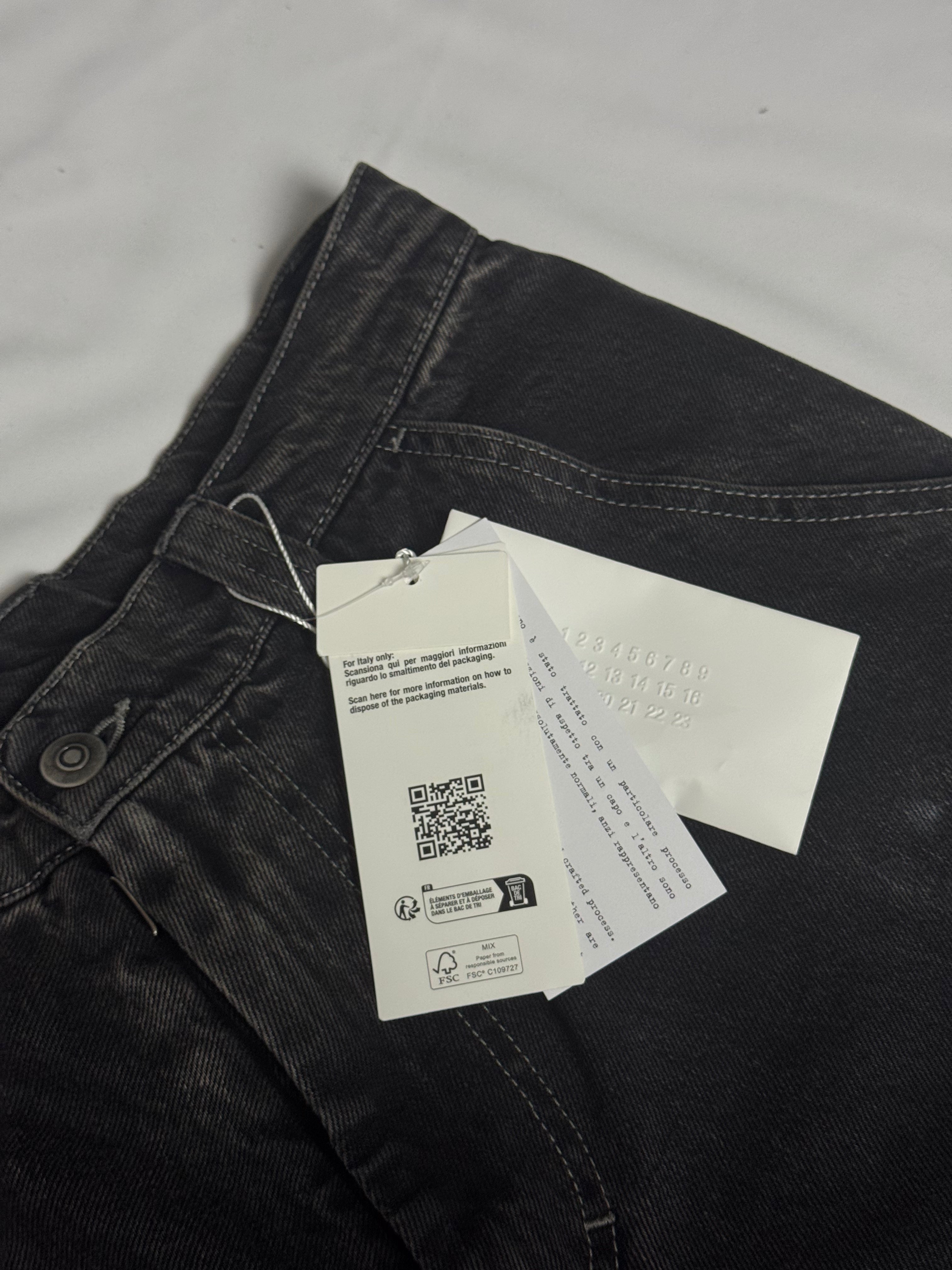 Paint Drops Carpenter Jeans Black