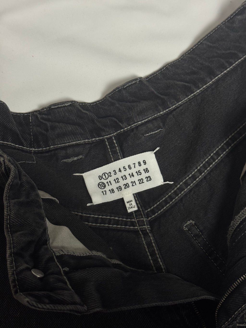 Paint Drops Carpenter Jeans Black