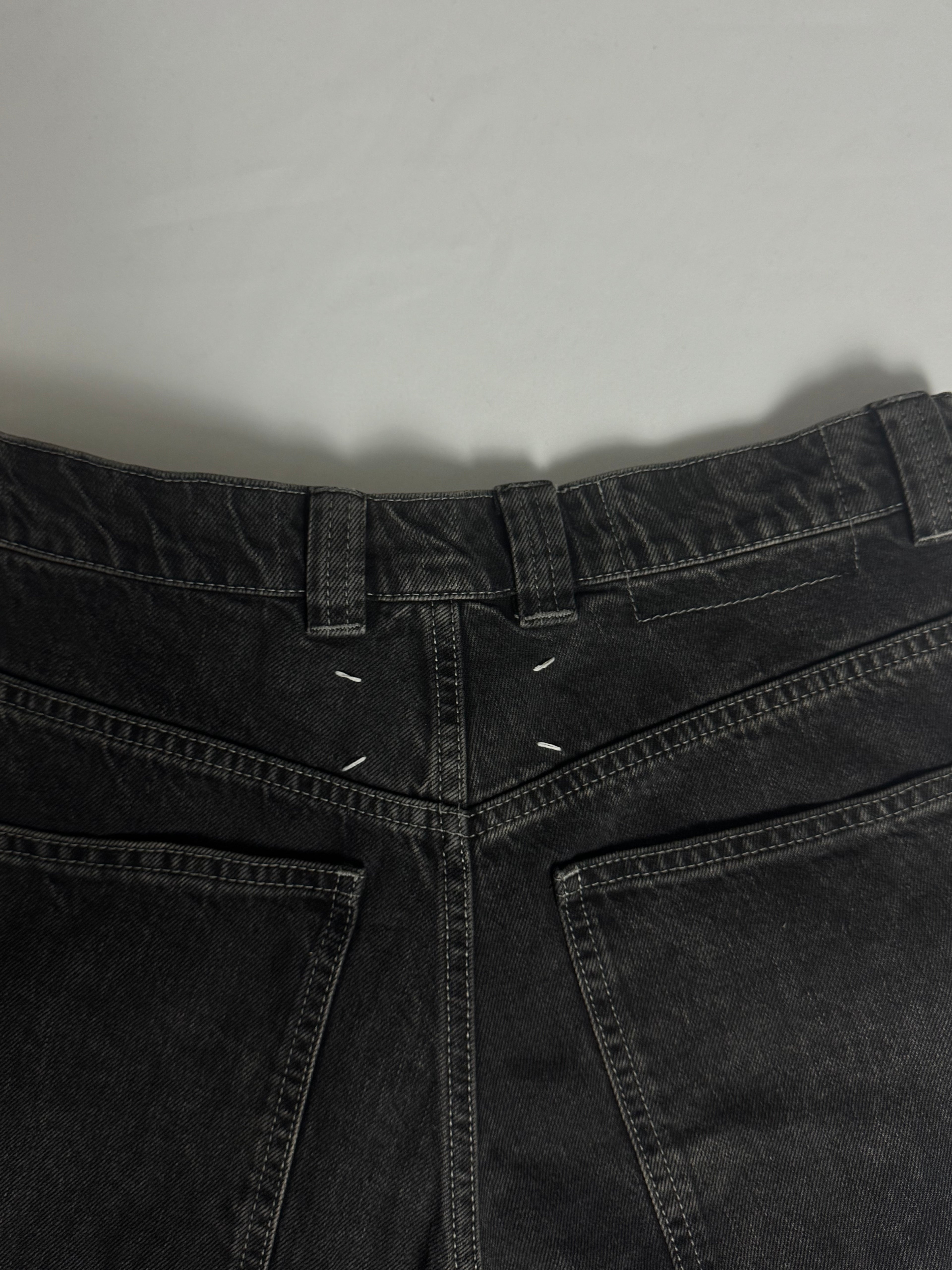Paint Drops Carpenter Jeans Black