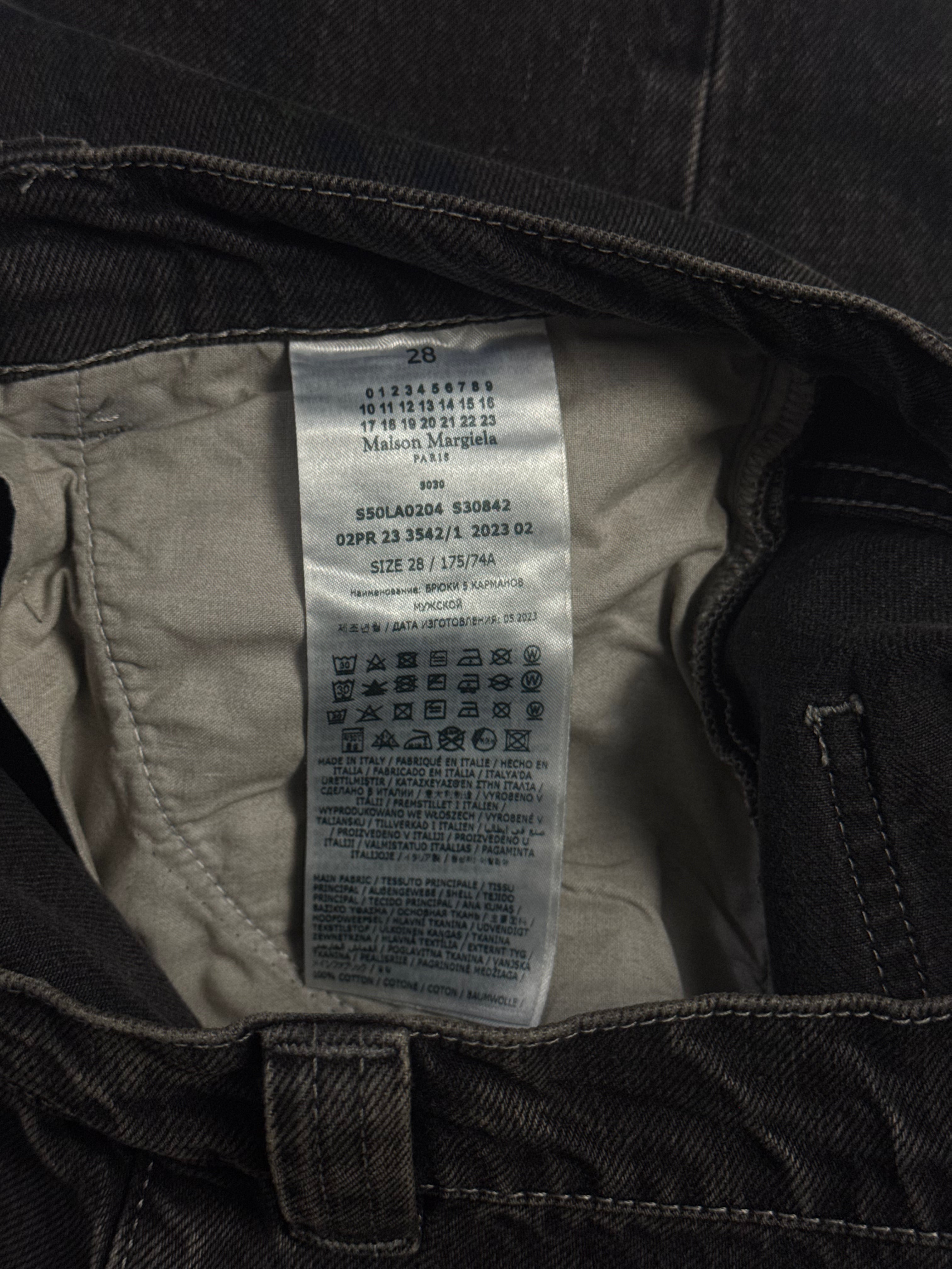 Paint Drops Carpenter Jeans Black