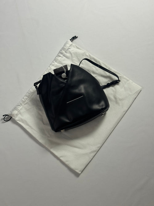 MM6 Japanese Bucket Crossbody Bag Black