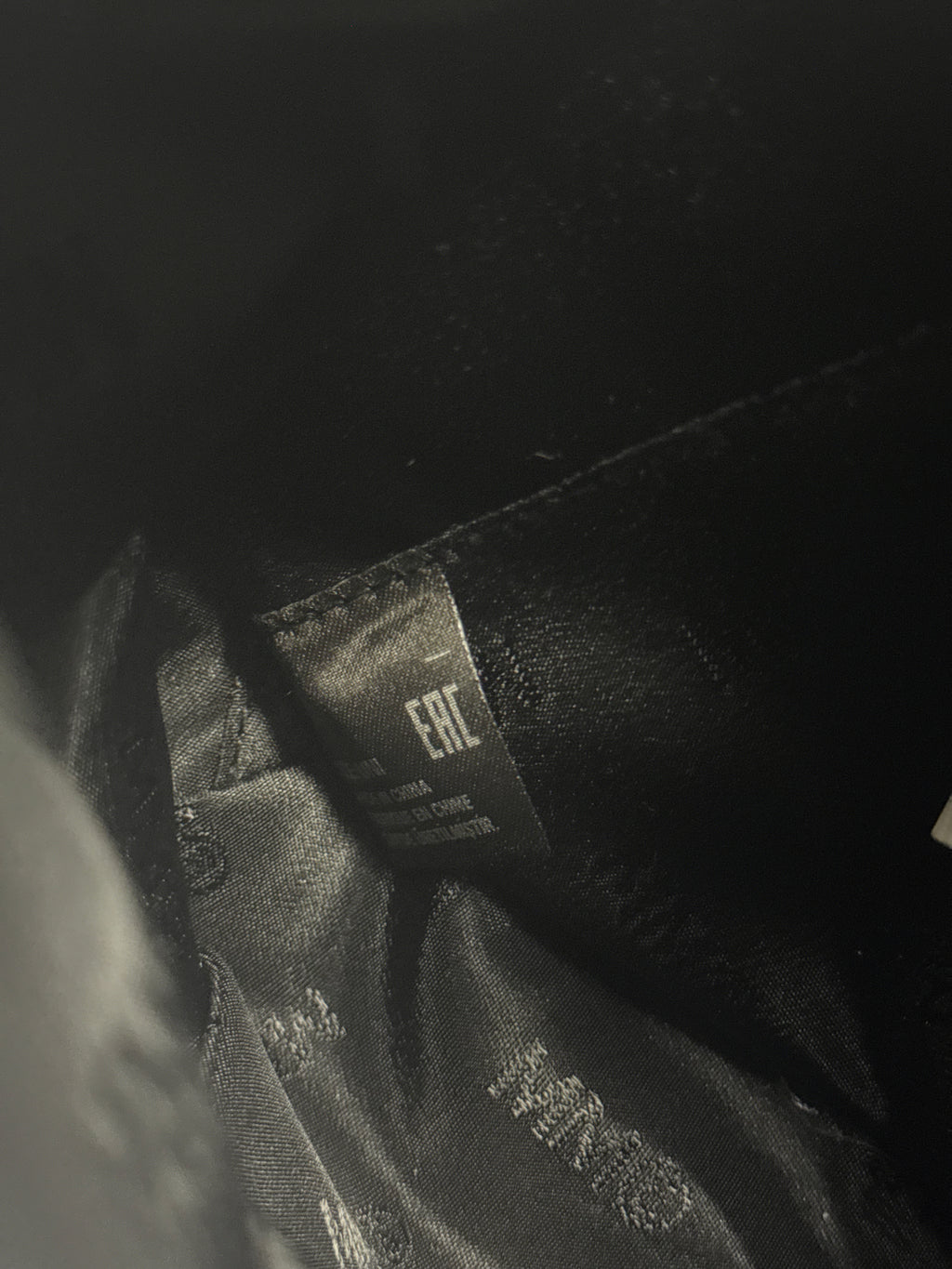MM6 Japanese Bucket Crossbody Bag Black