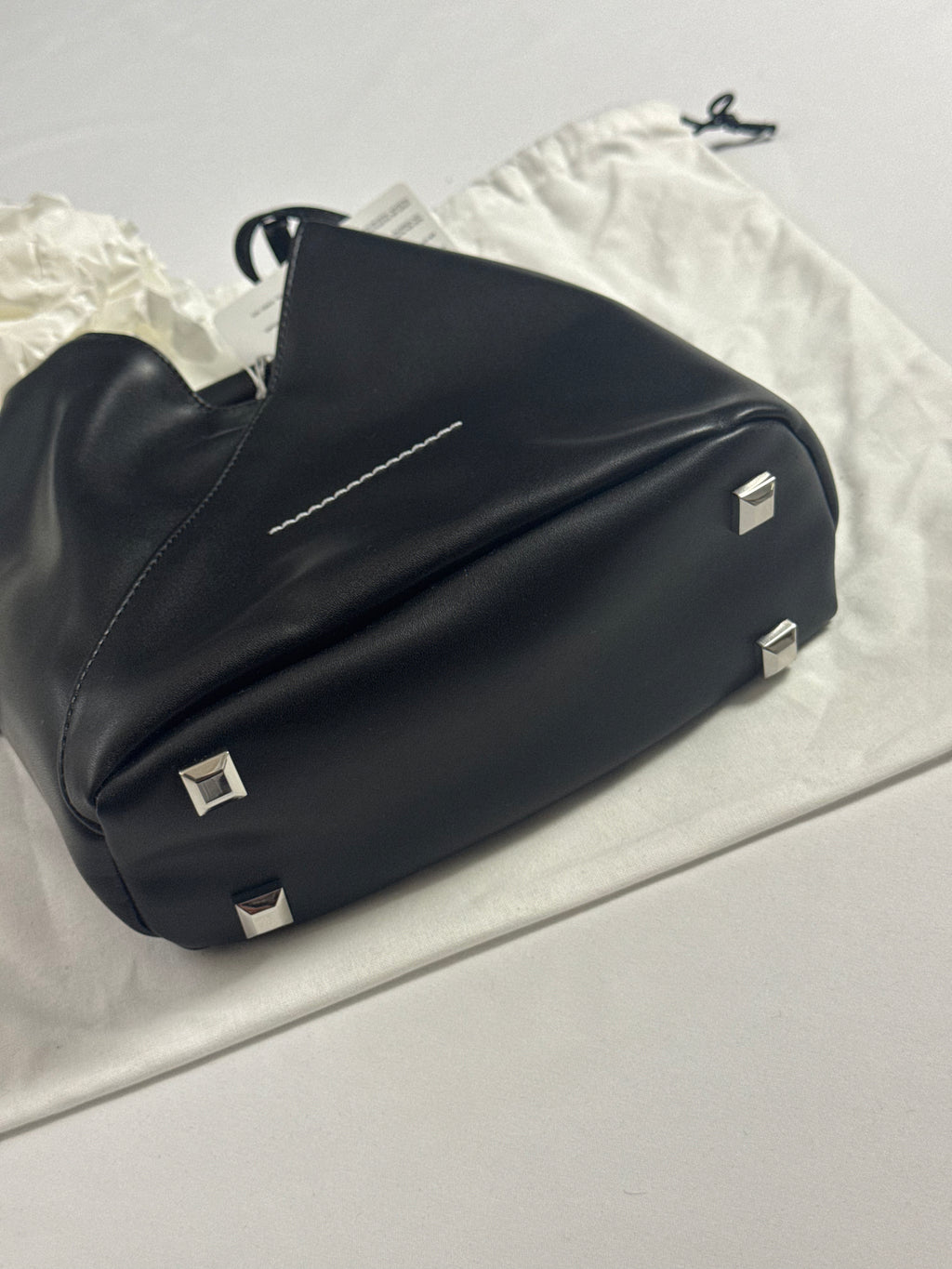 MM6 Japanese Bucket Crossbody Bag Black
