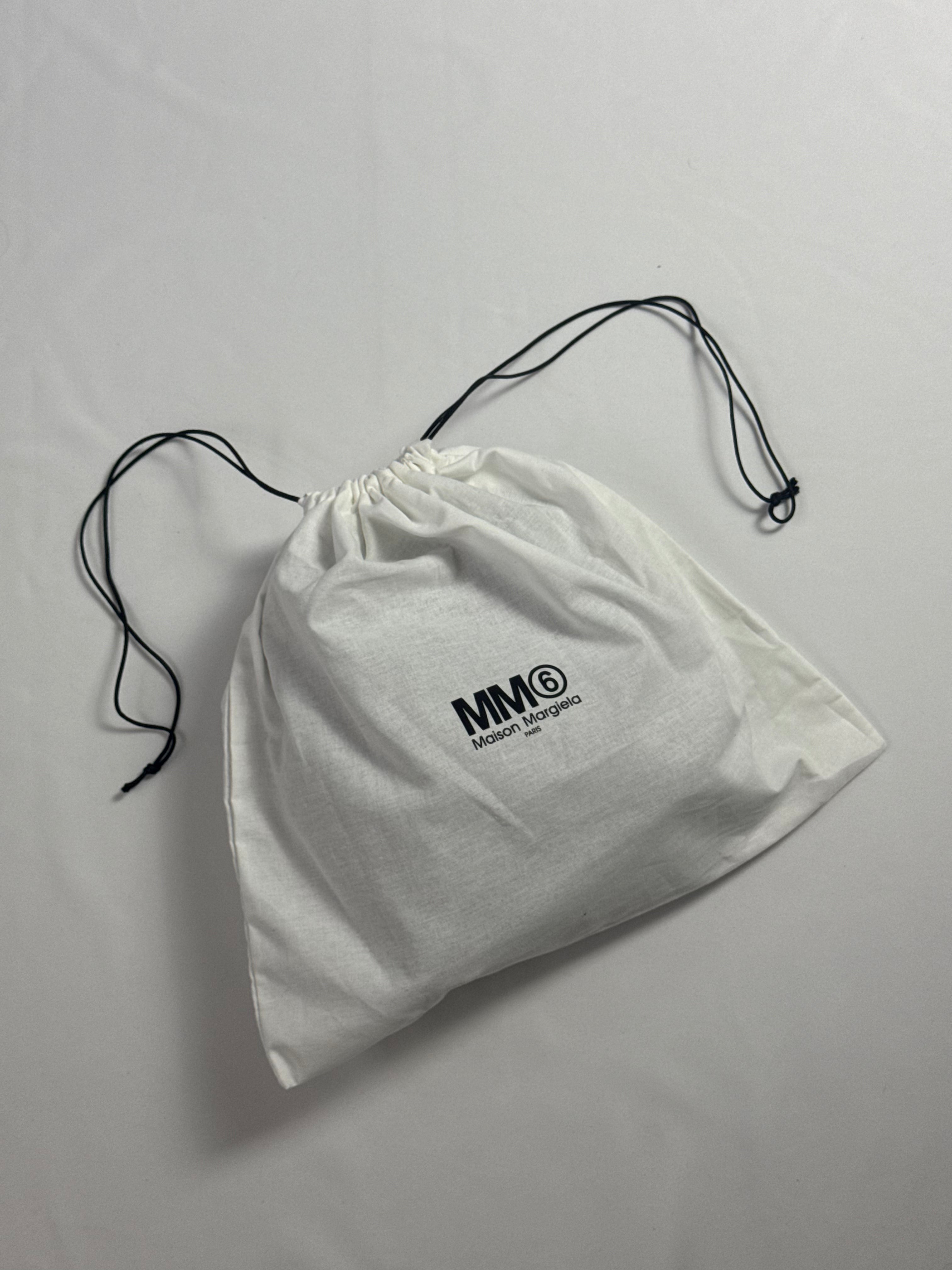MM6 Japanese Bucket Crossbody Bag Black