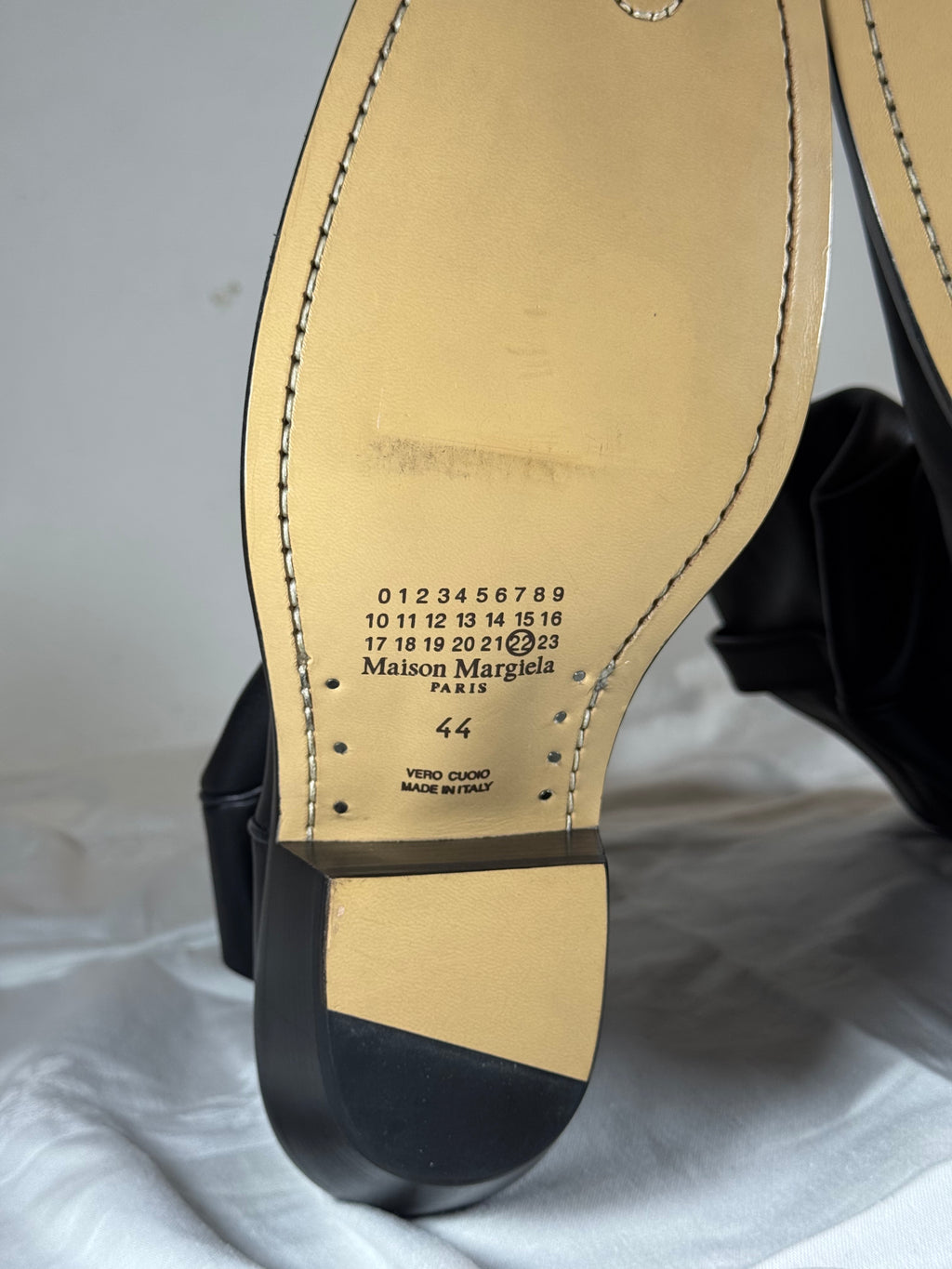Tabi Texan Ankle Boots Black