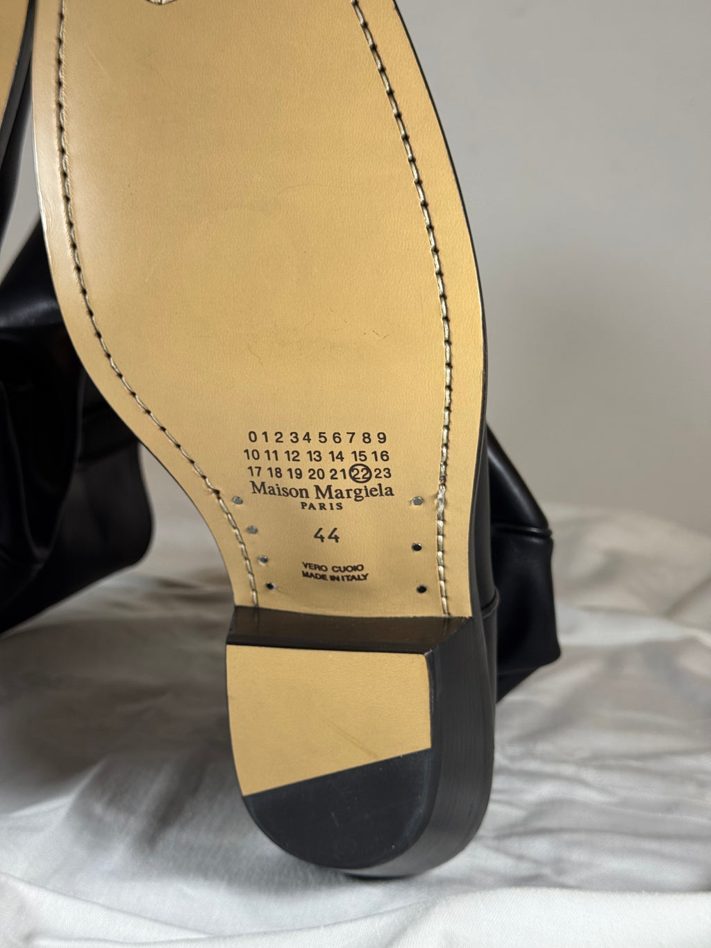 Tabi Texan Ankle Boots Black