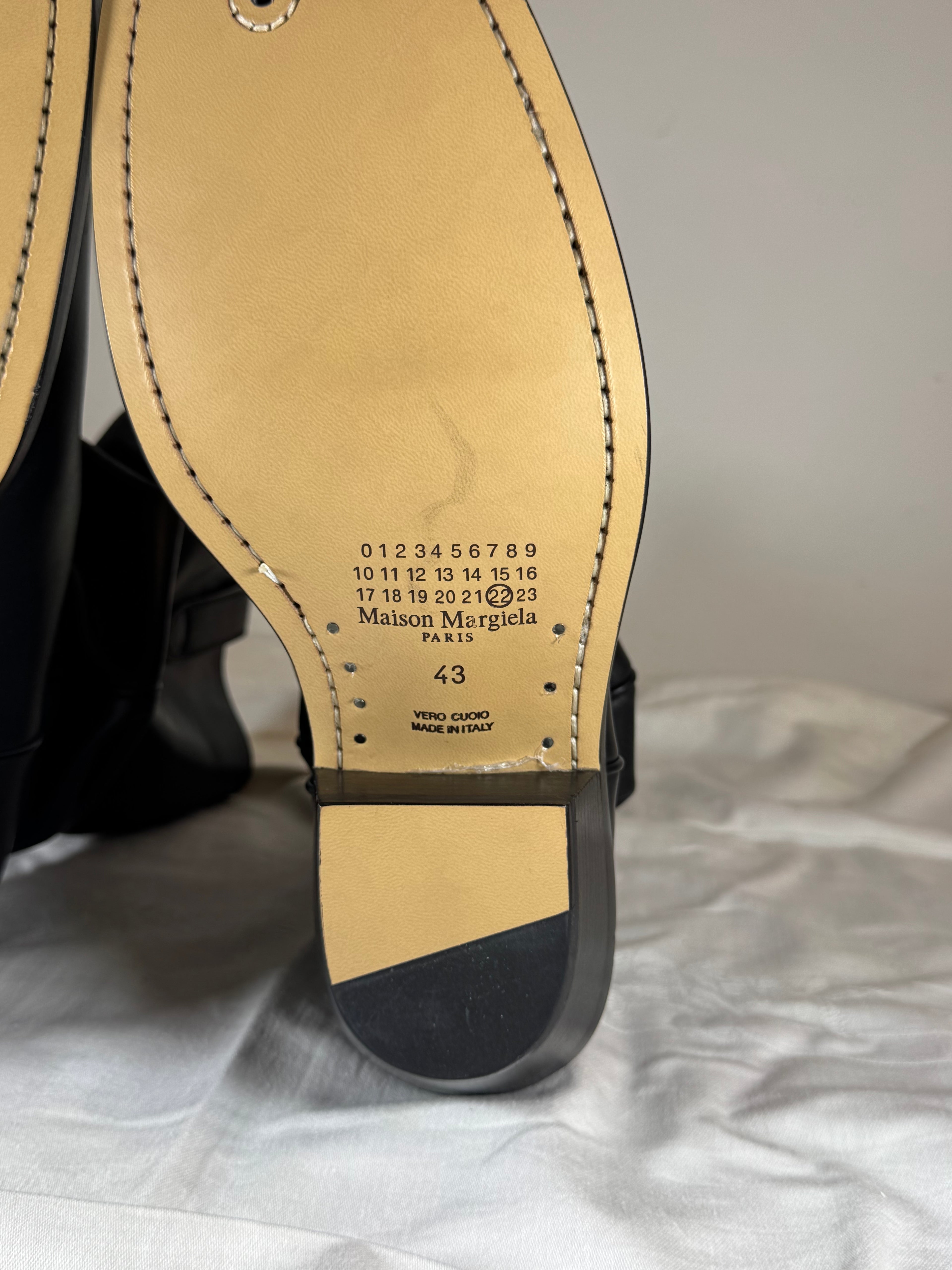 Tabi Texan Ankle Boots Black