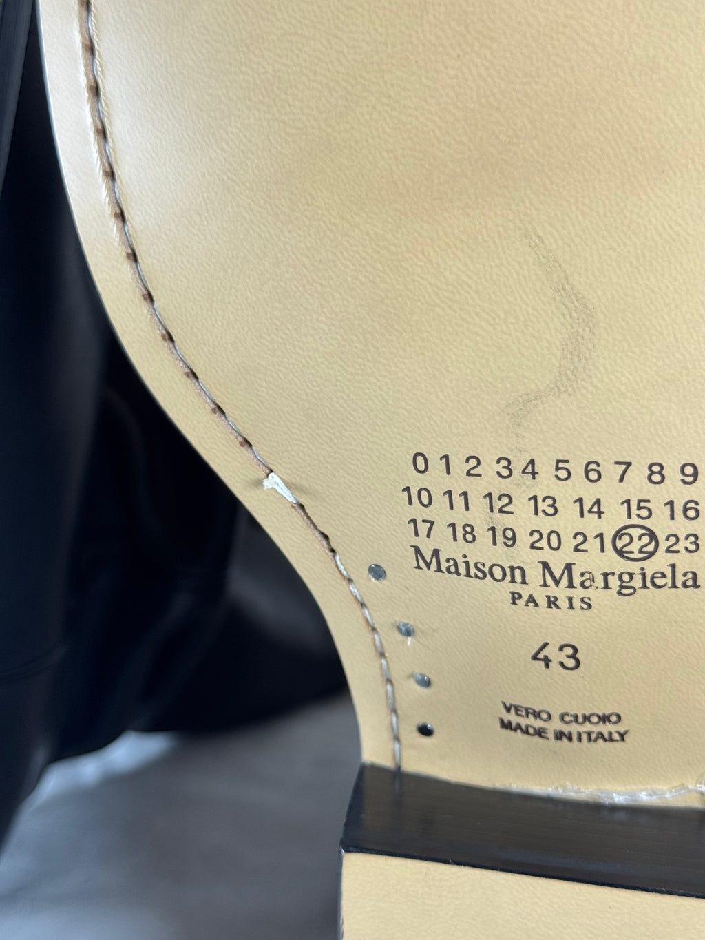Tabi Texan Ankle Boots Black