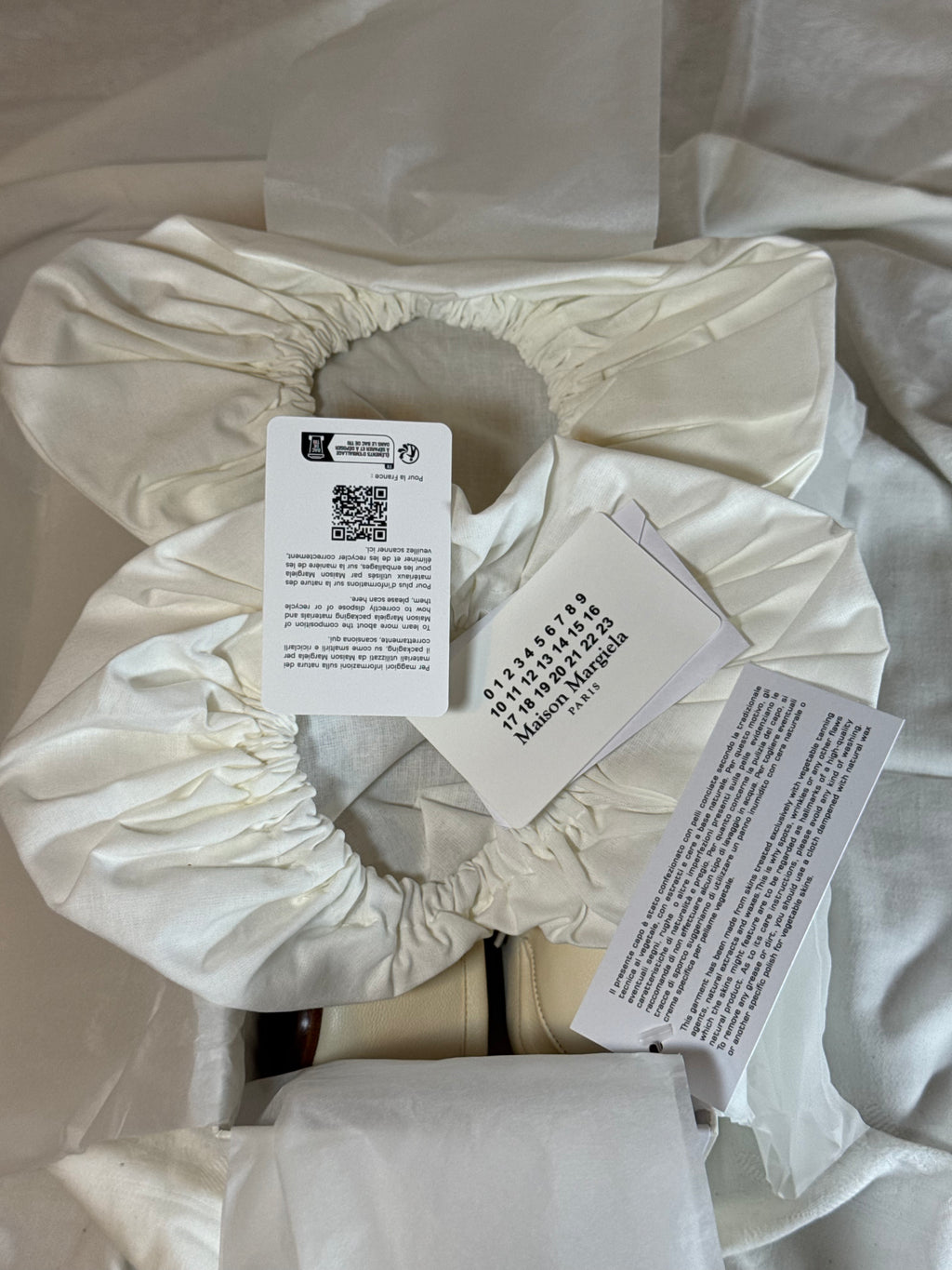 Tabi Ballet Flat Cream