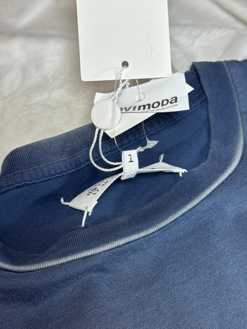 T-Shirt College Logo Blue