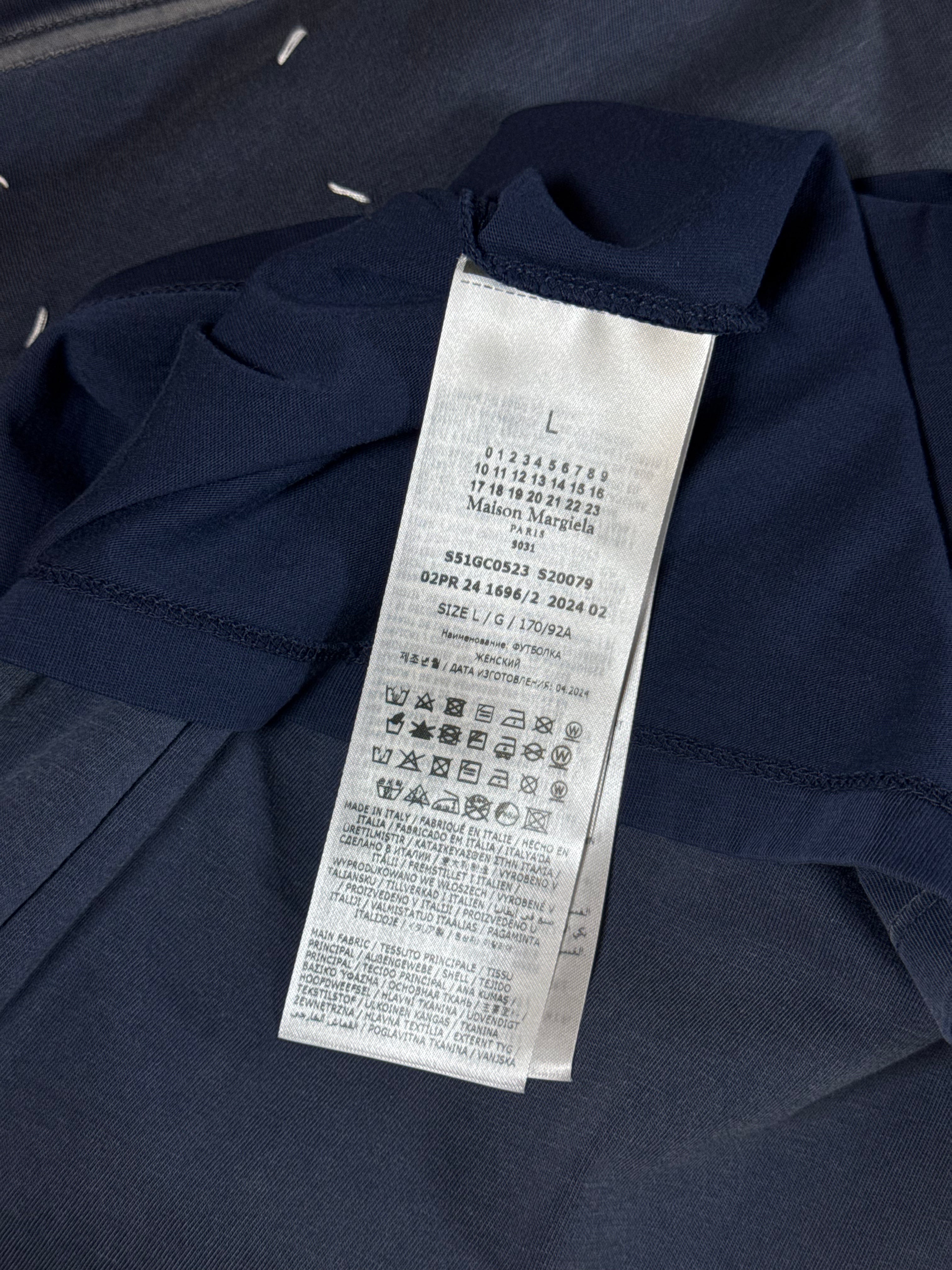 T-Shirt College Logo Blue