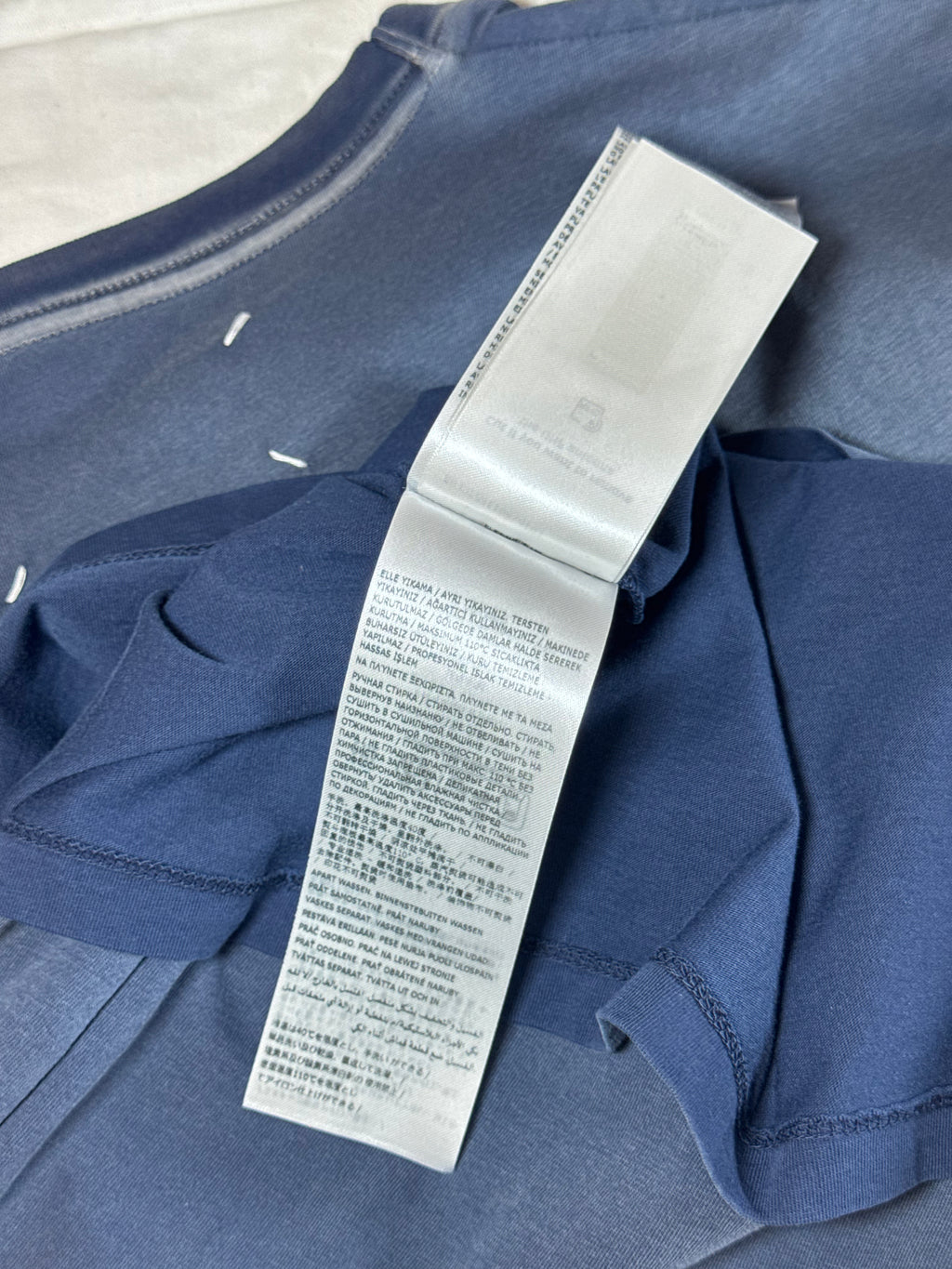 T-Shirt College Logo Blue
