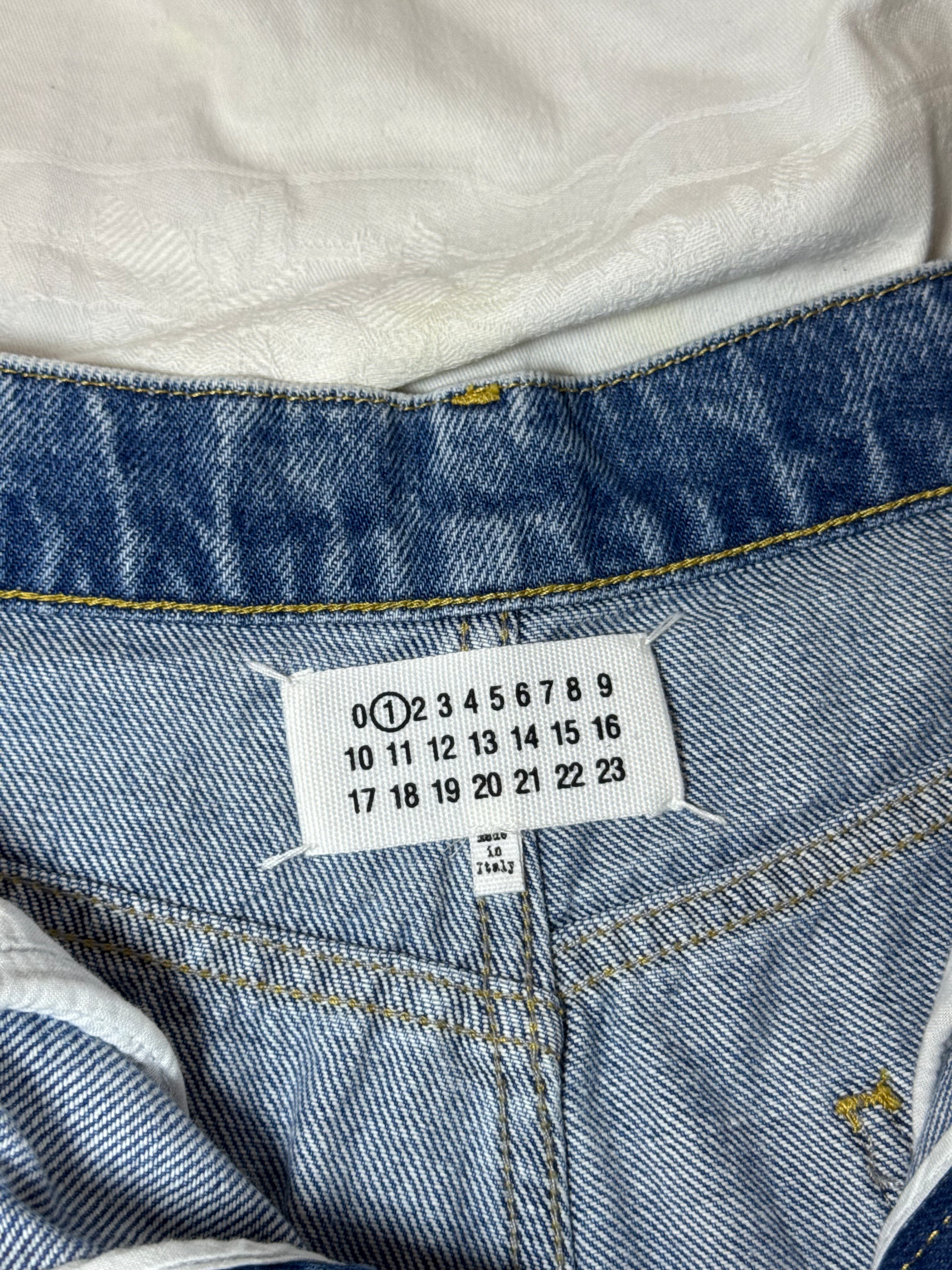 Cut-Out Jeans Blue