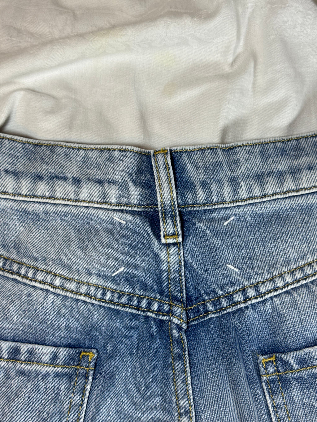 Cut-Out Jeans Blue