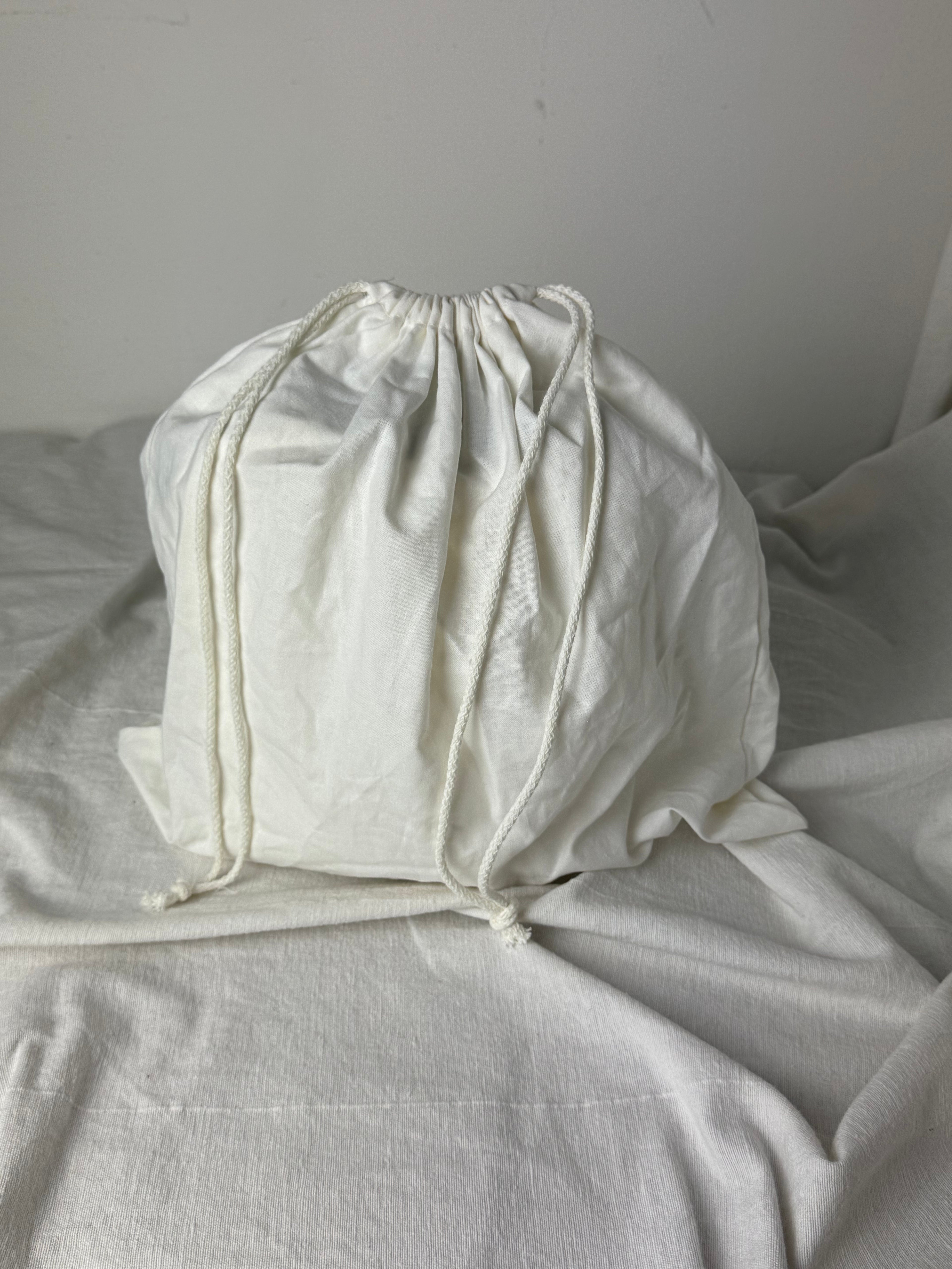Glam Slam Mini Bucket Crossbody Bag White