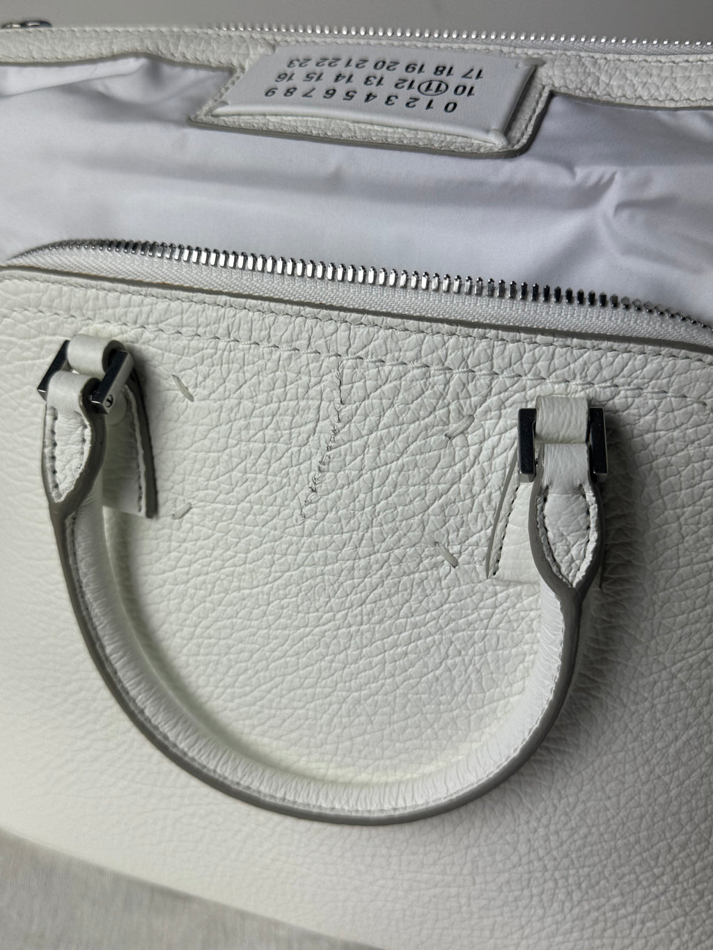 5AC Classique Mini Crossbody Handbag White