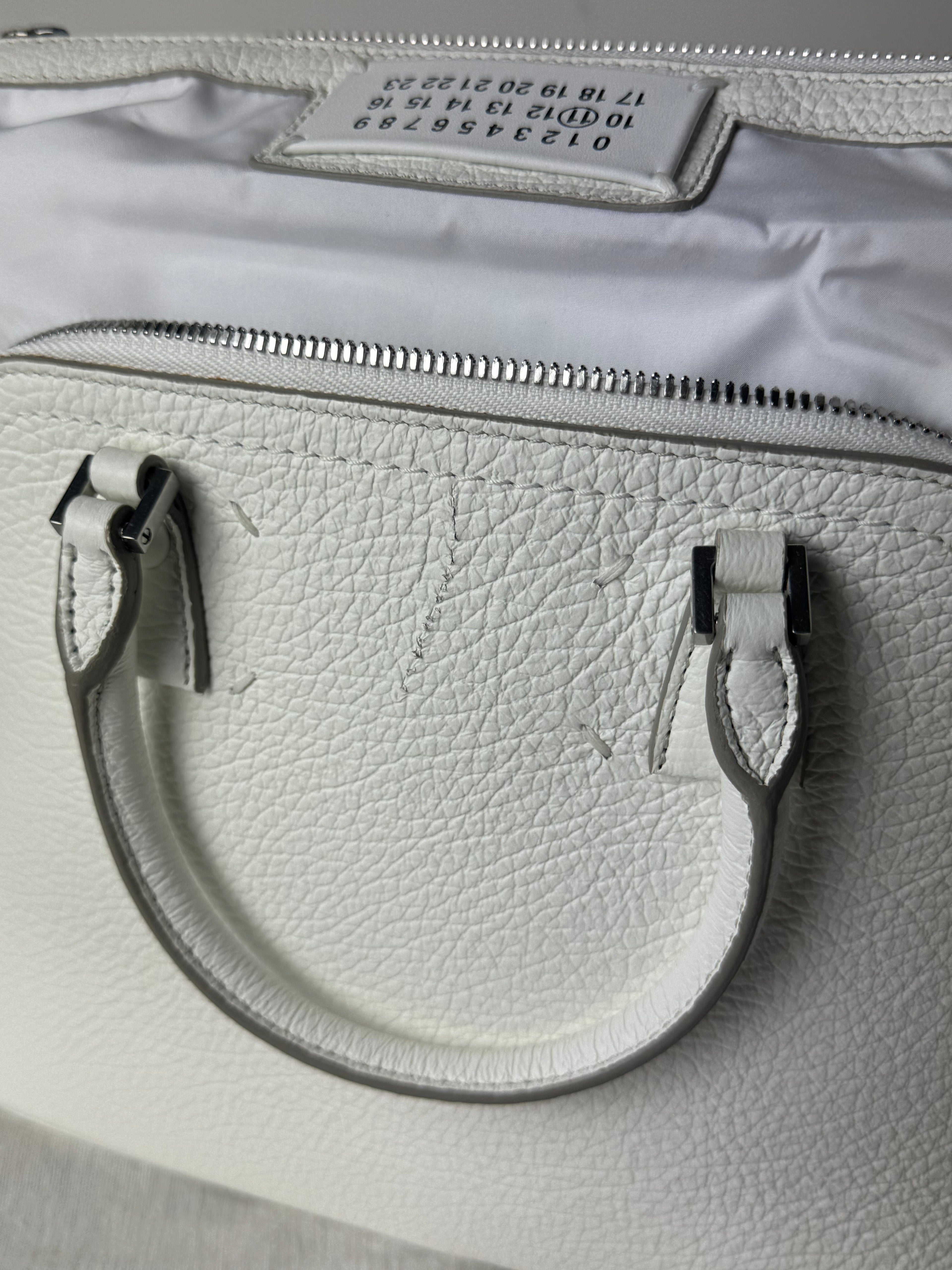 5AC Classique Mini Crossbody Handbag White