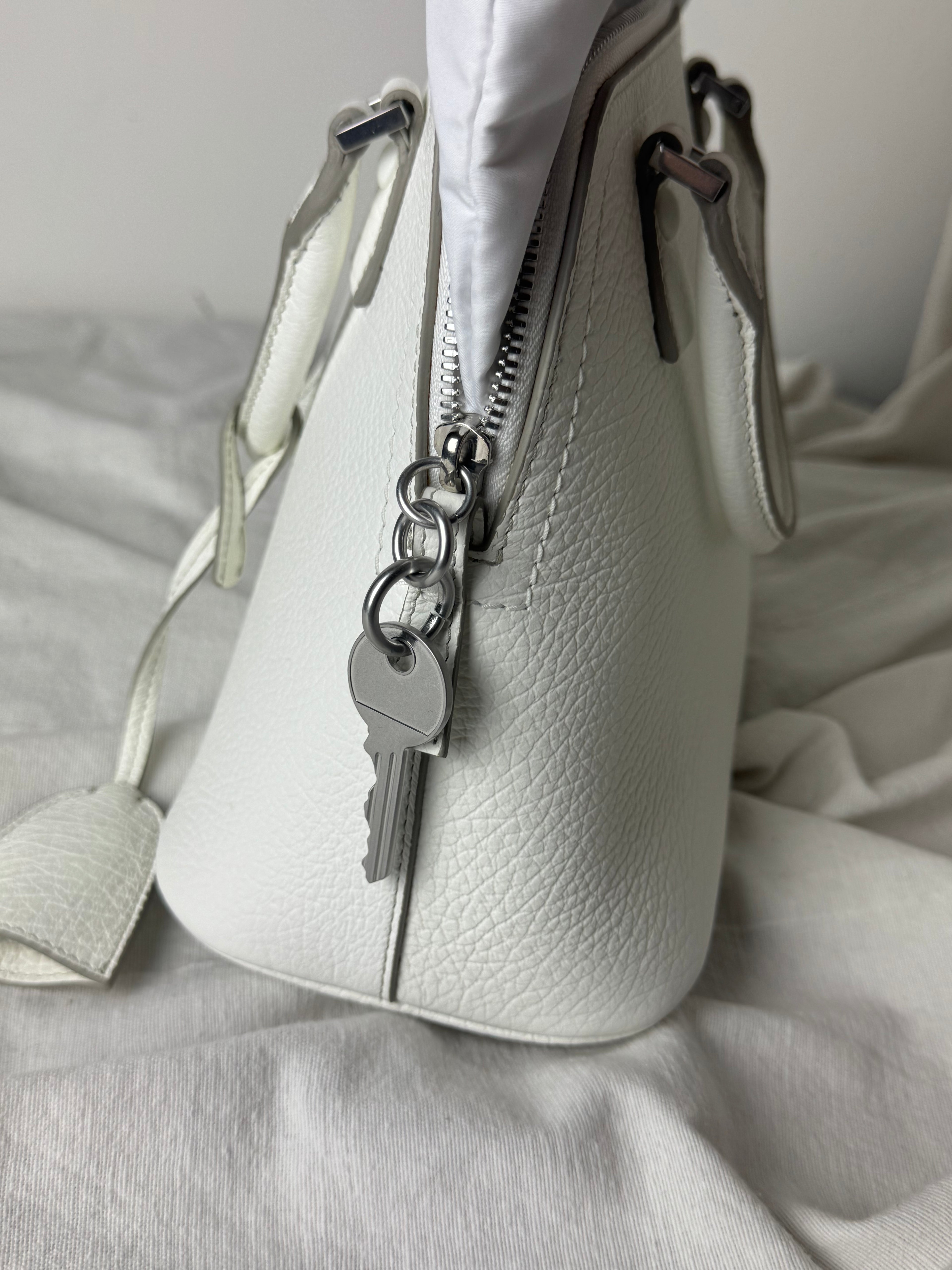 5AC Classique Mini Crossbody Handbag White