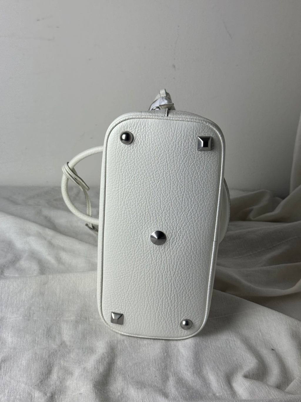 5AC Classique Mini Crossbody Handbag White