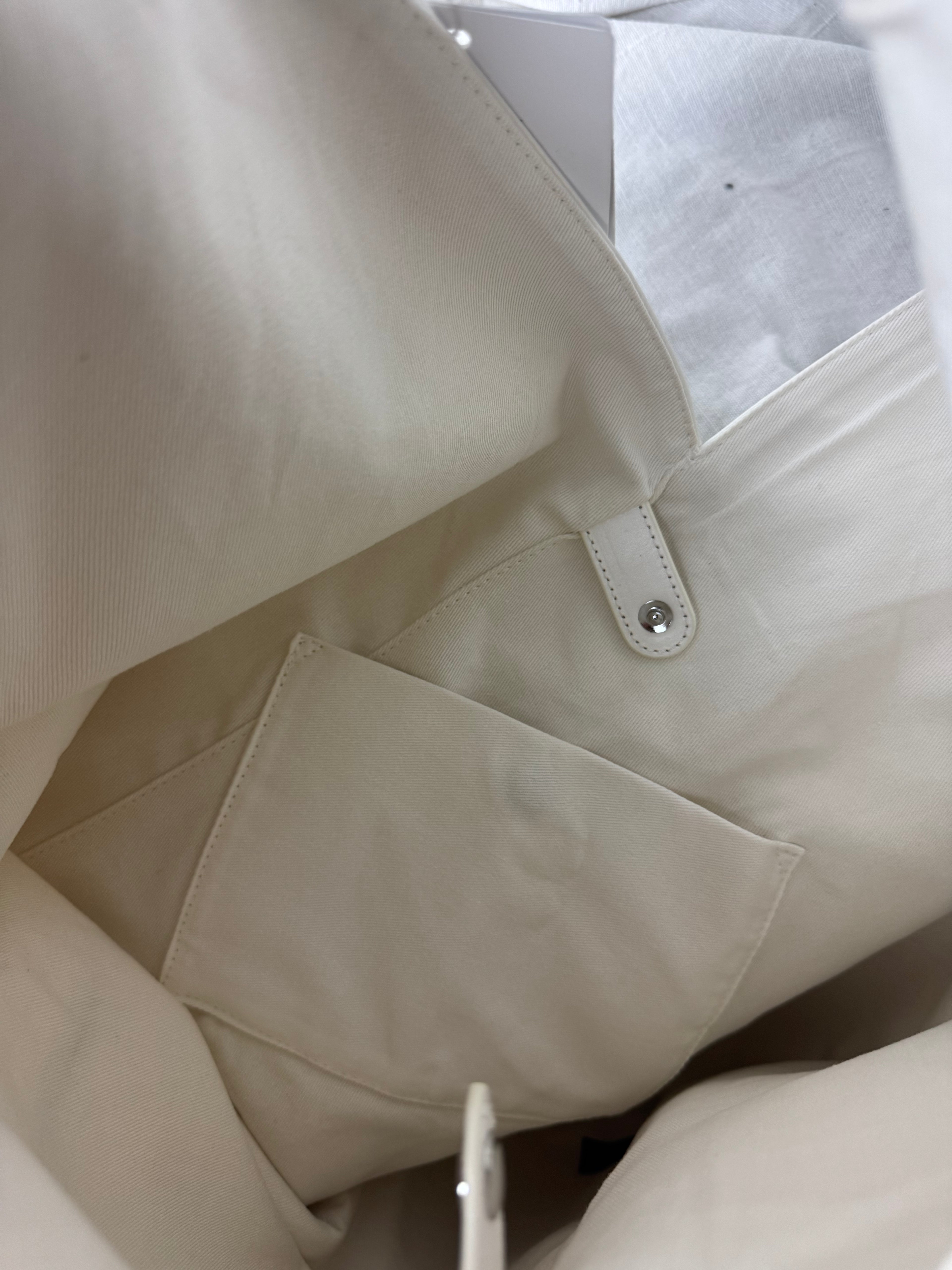 MM6 Japanese Classic Handbag Sketches White