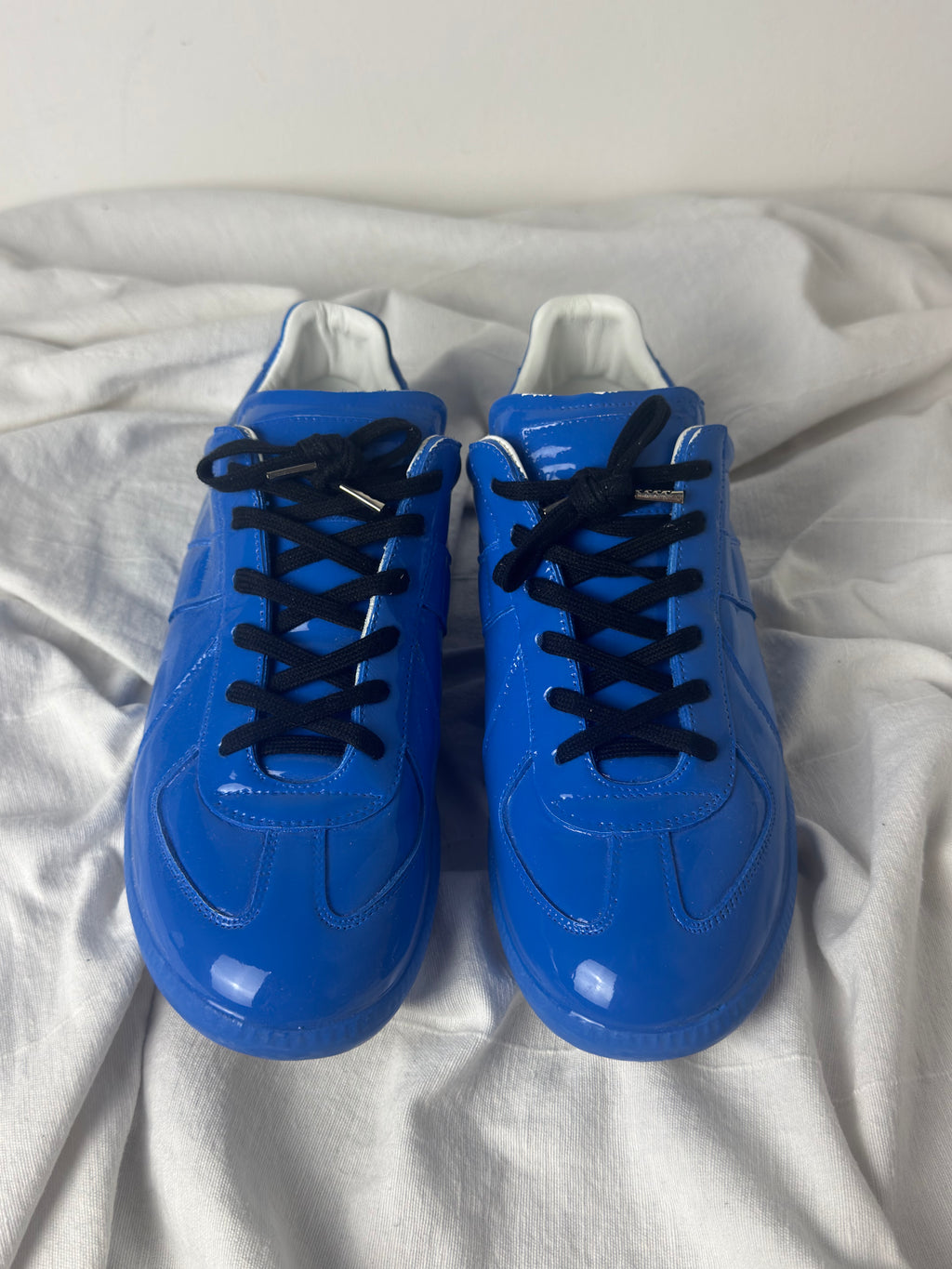 REPLICA GAT Low-Top Sneakers Blue Rubber
