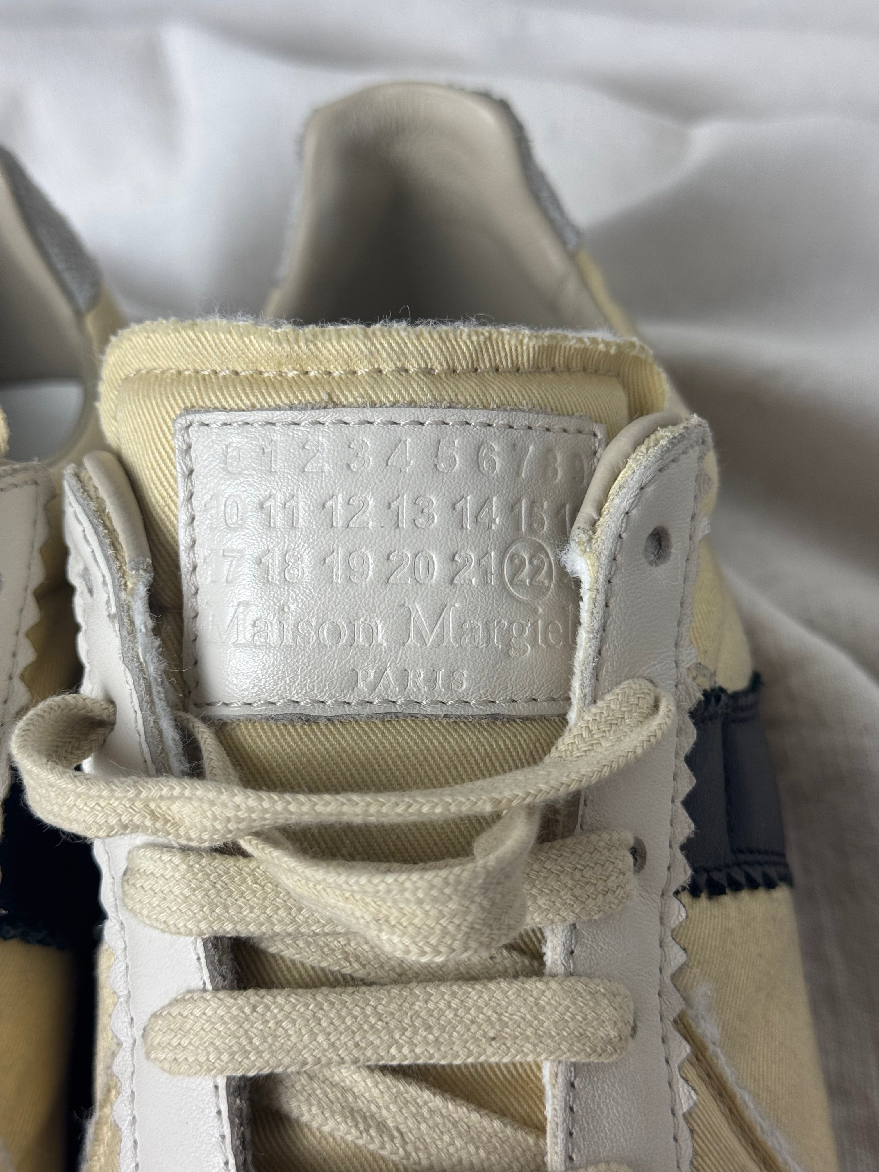 REPLICA GAT Low-Top Sneakers Yellow / Black / Gum