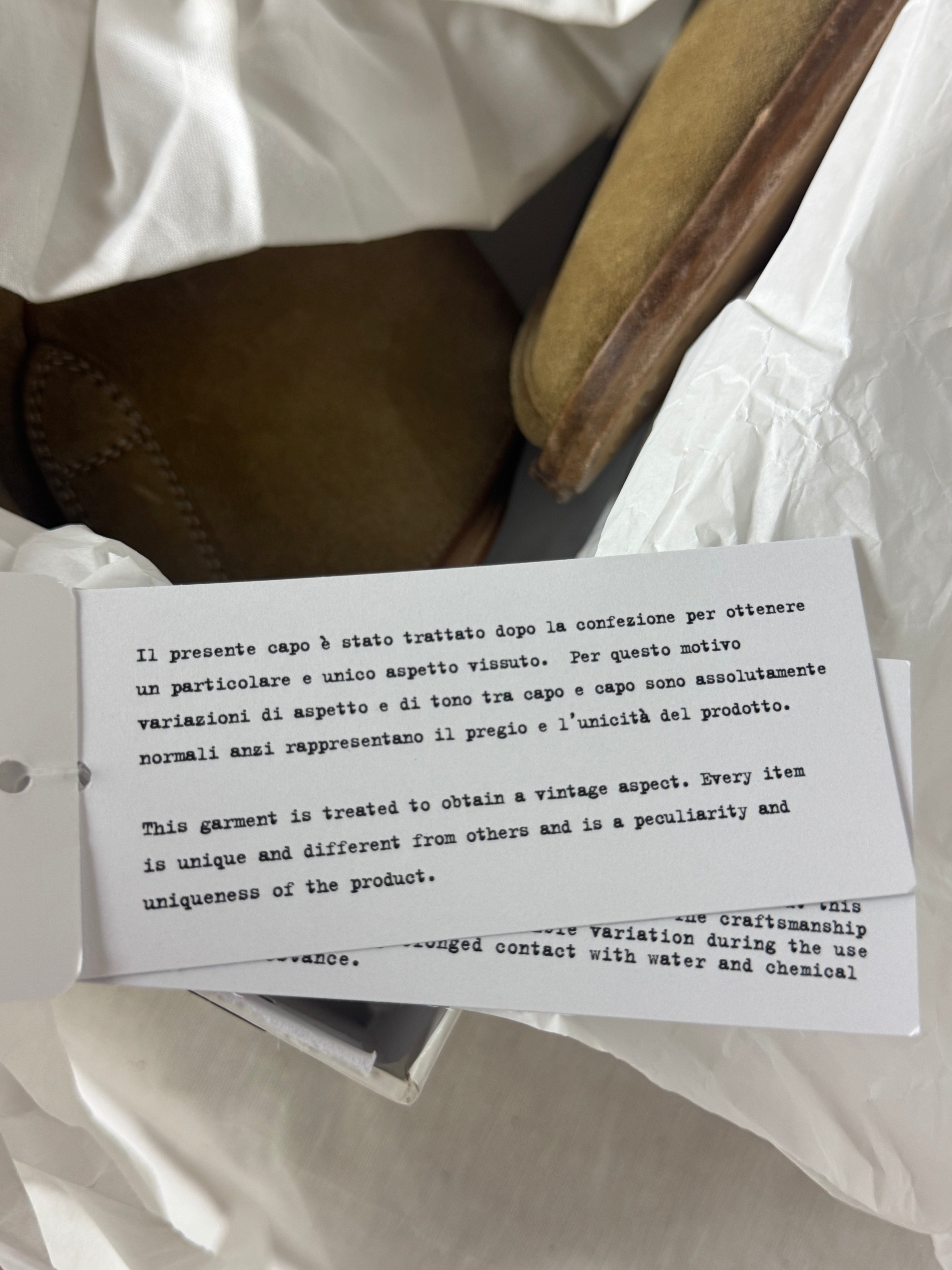 Tabi Texan Ankle Boots Suede Beige