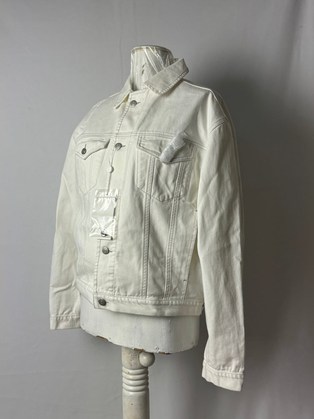 Trucker Jacket White