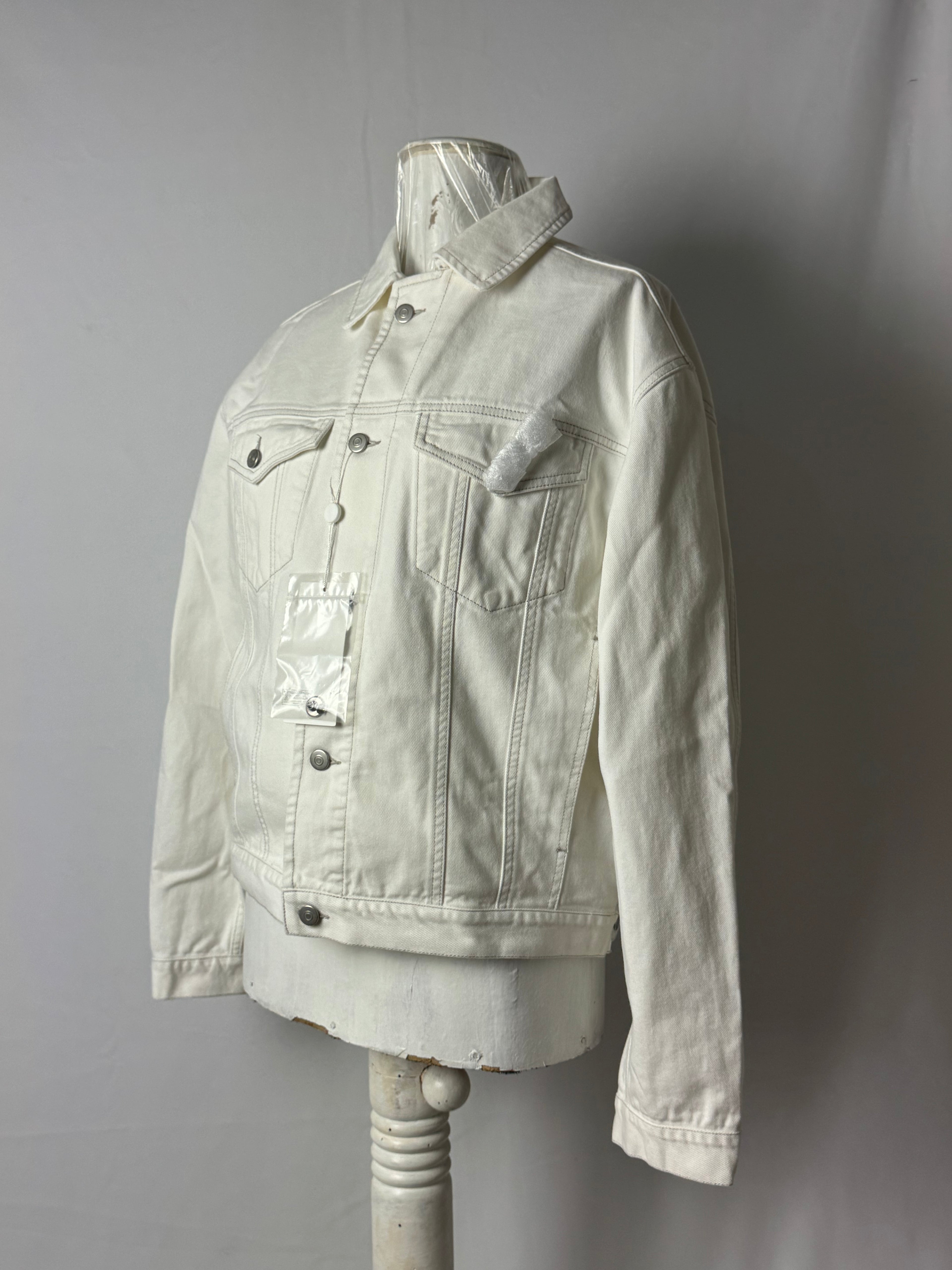 Trucker Jacket White