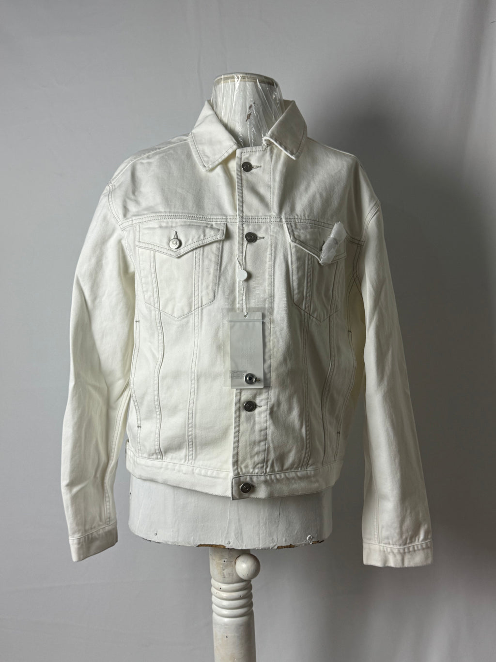 Trucker Jacket White