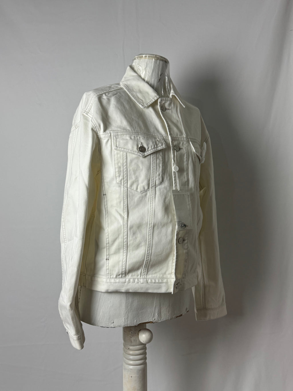 Trucker Jacket White
