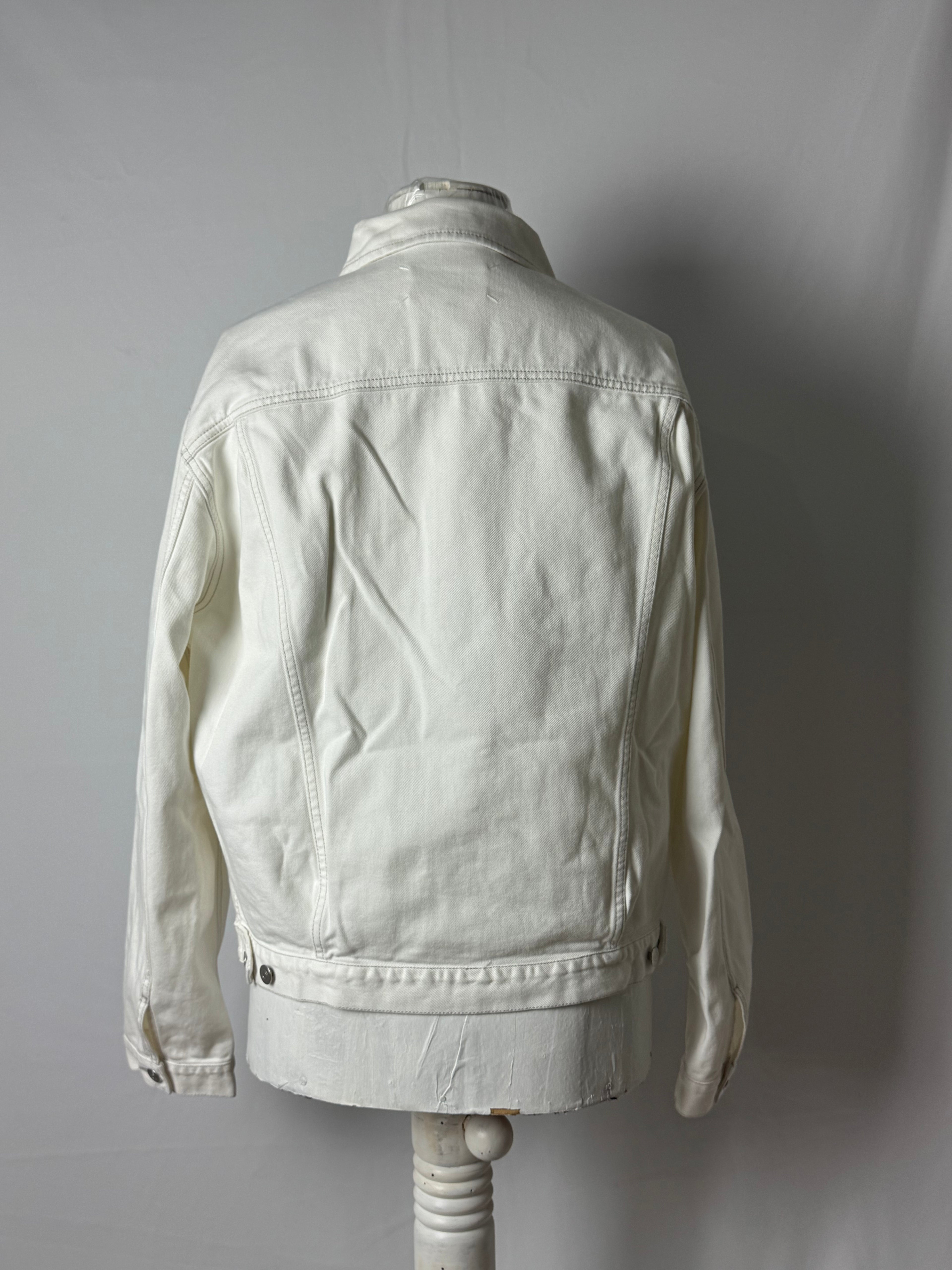 Trucker Jacket White