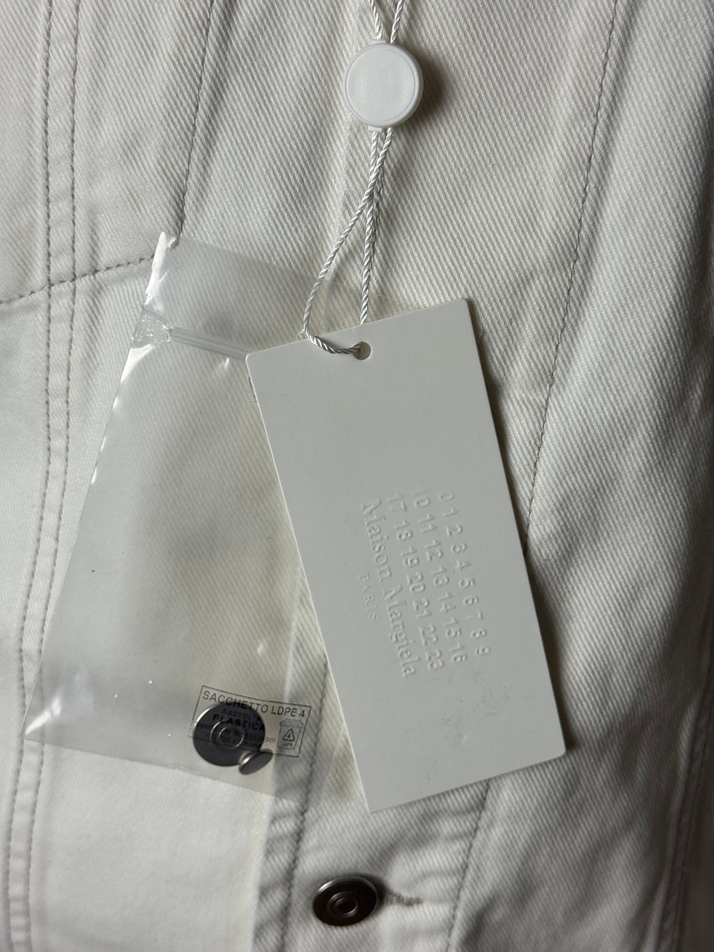 Trucker Jacket White
