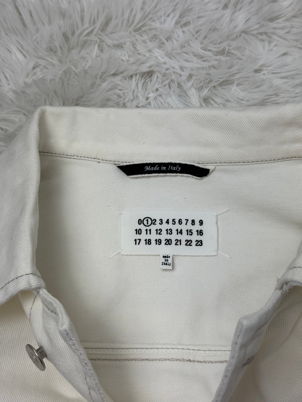 Trucker Jacket White