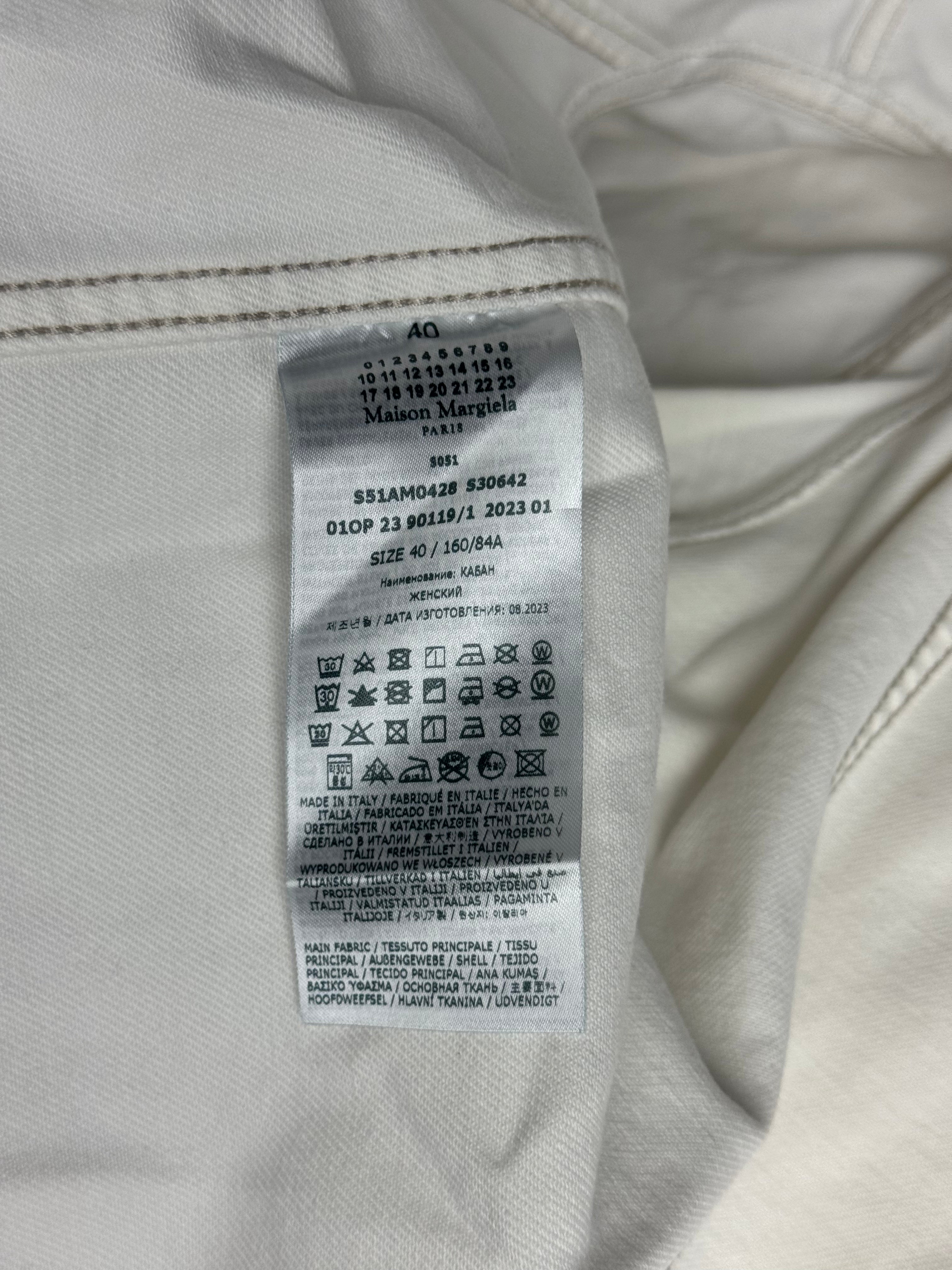 Trucker Jacket White