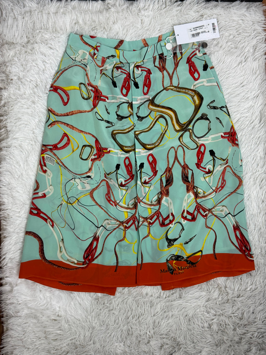 FW2018 Runway Trompe L'Oeil Skorts