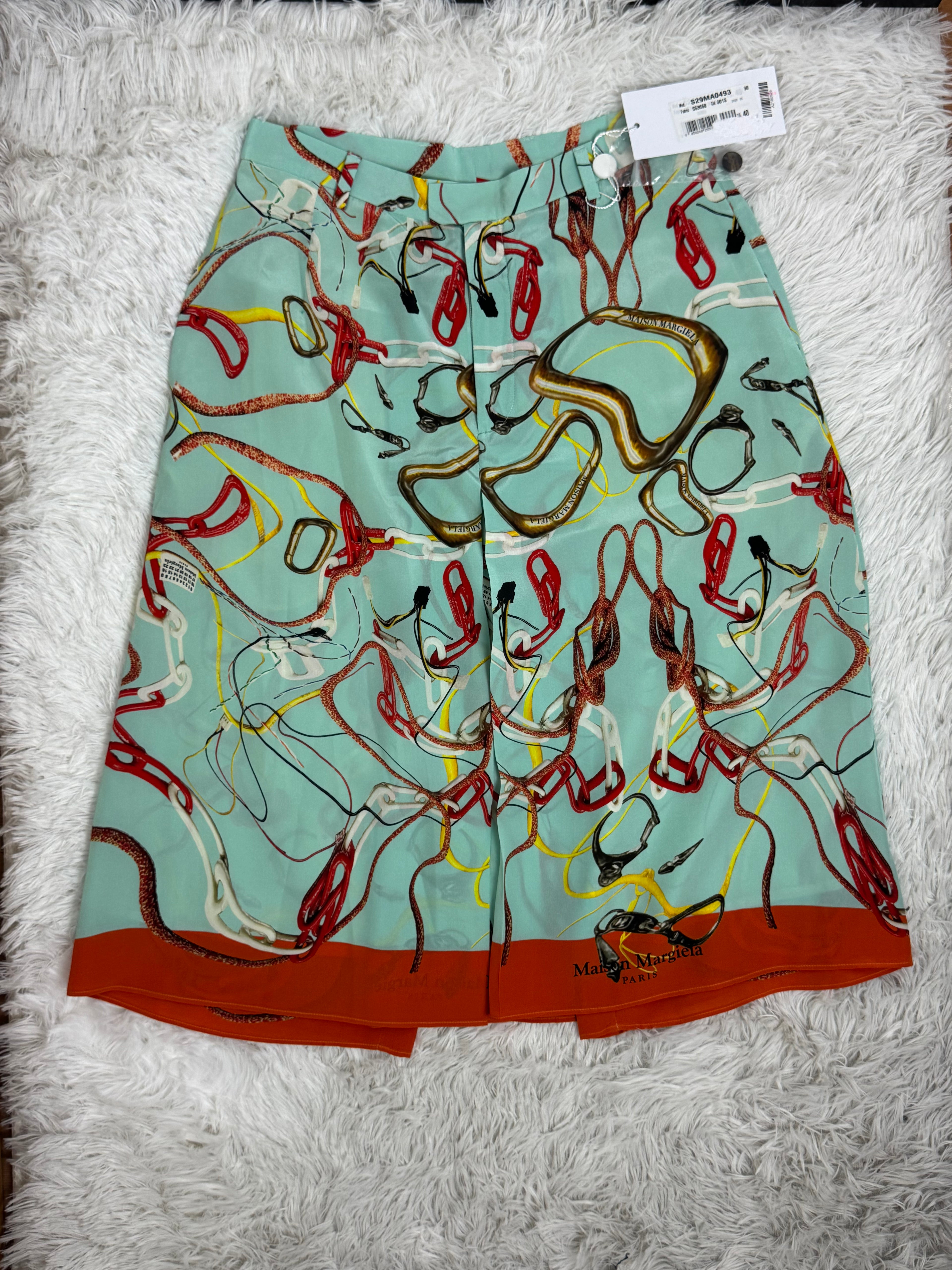 FW2018 Runway Trompe L'Oeil Skorts