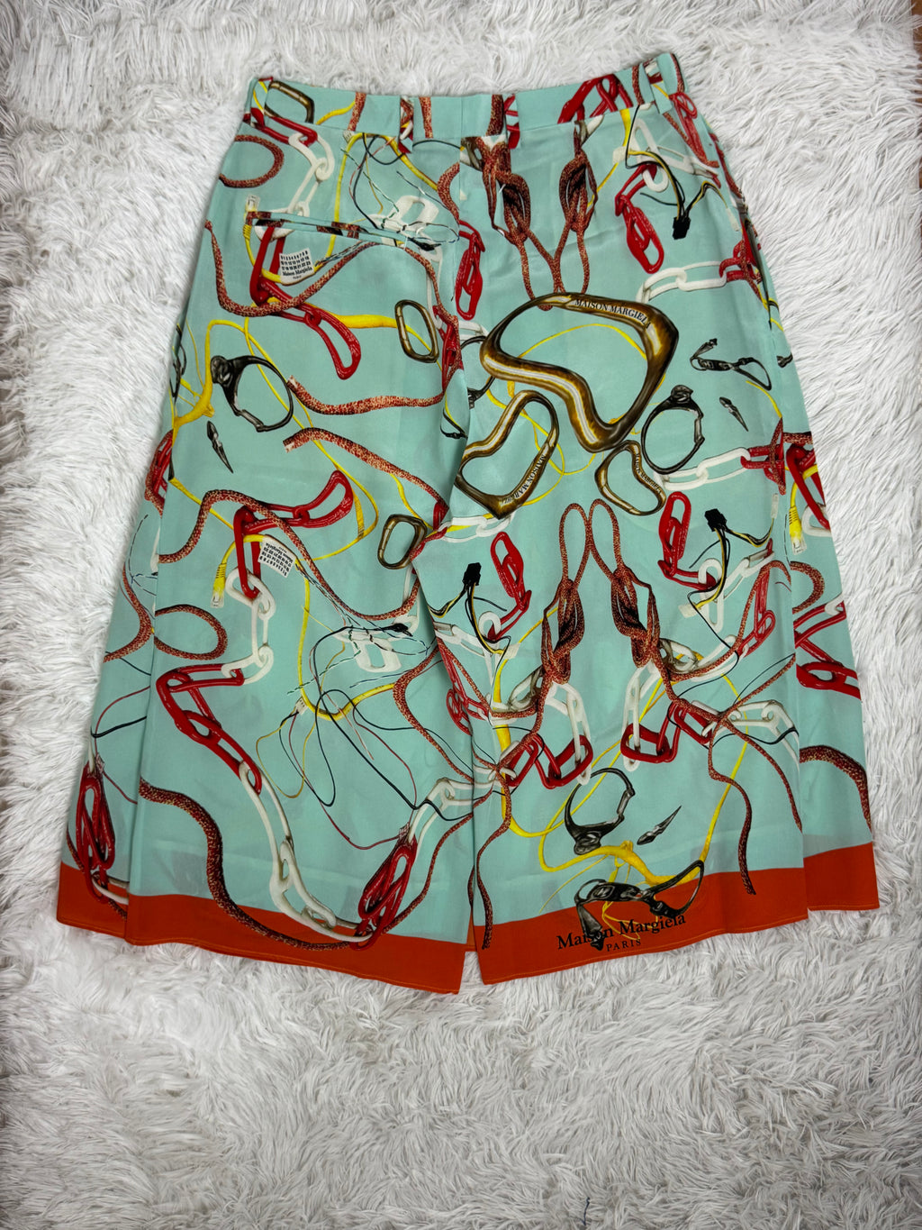 FW2018 Runway Trompe L'Oeil Skorts