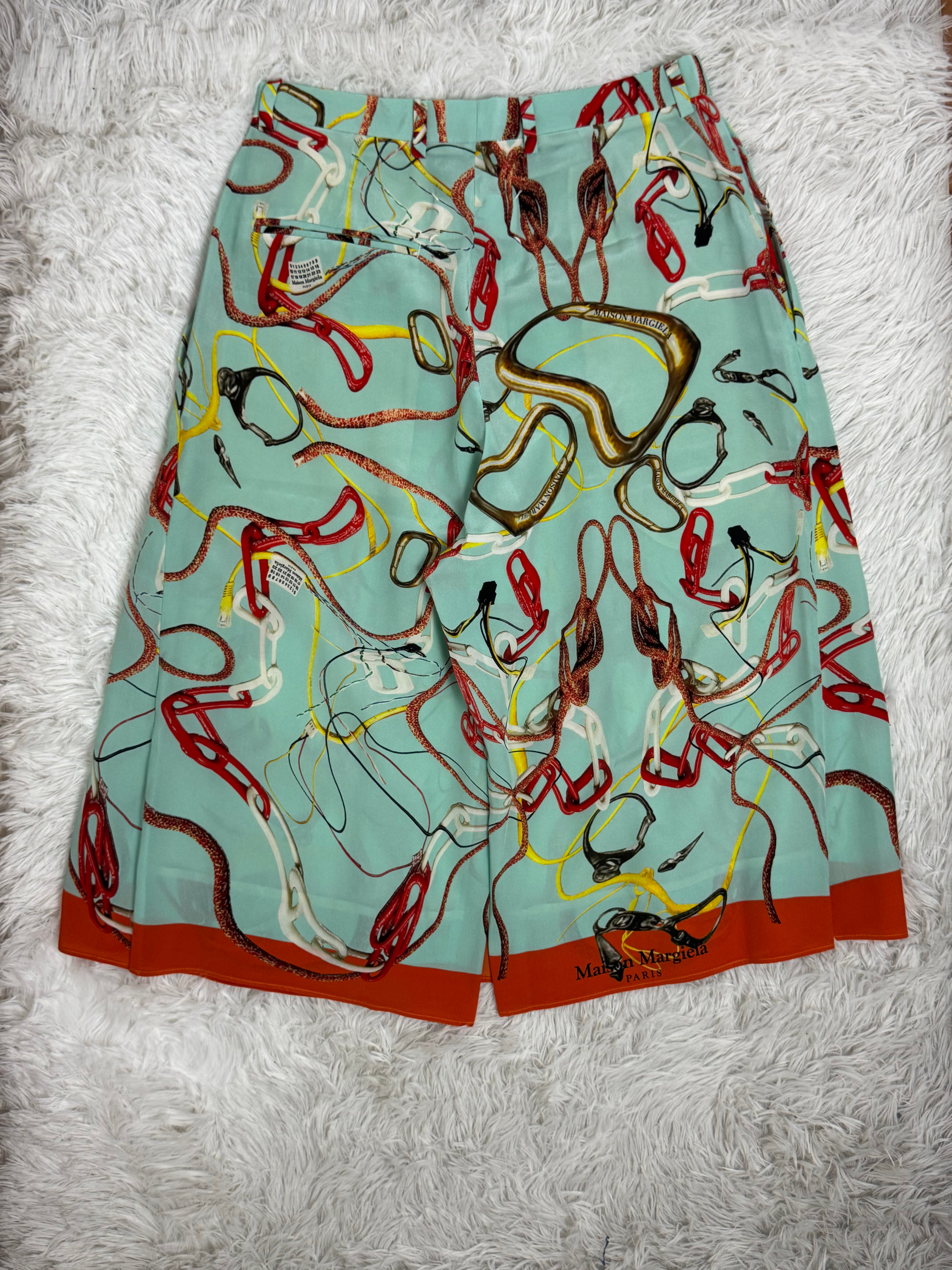 FW2018 Runway Trompe L'Oeil Skorts