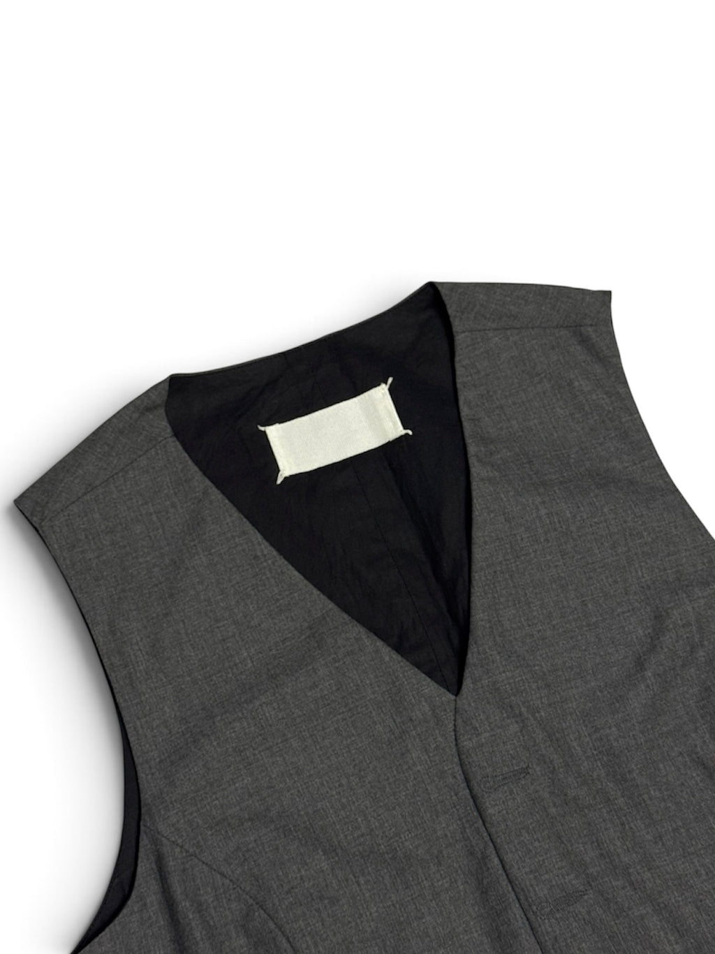 SS1999 Runway Artisanal Gilet Grey