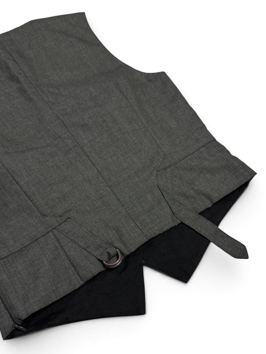 SS1999 Runway Artisanal Gilet Grey