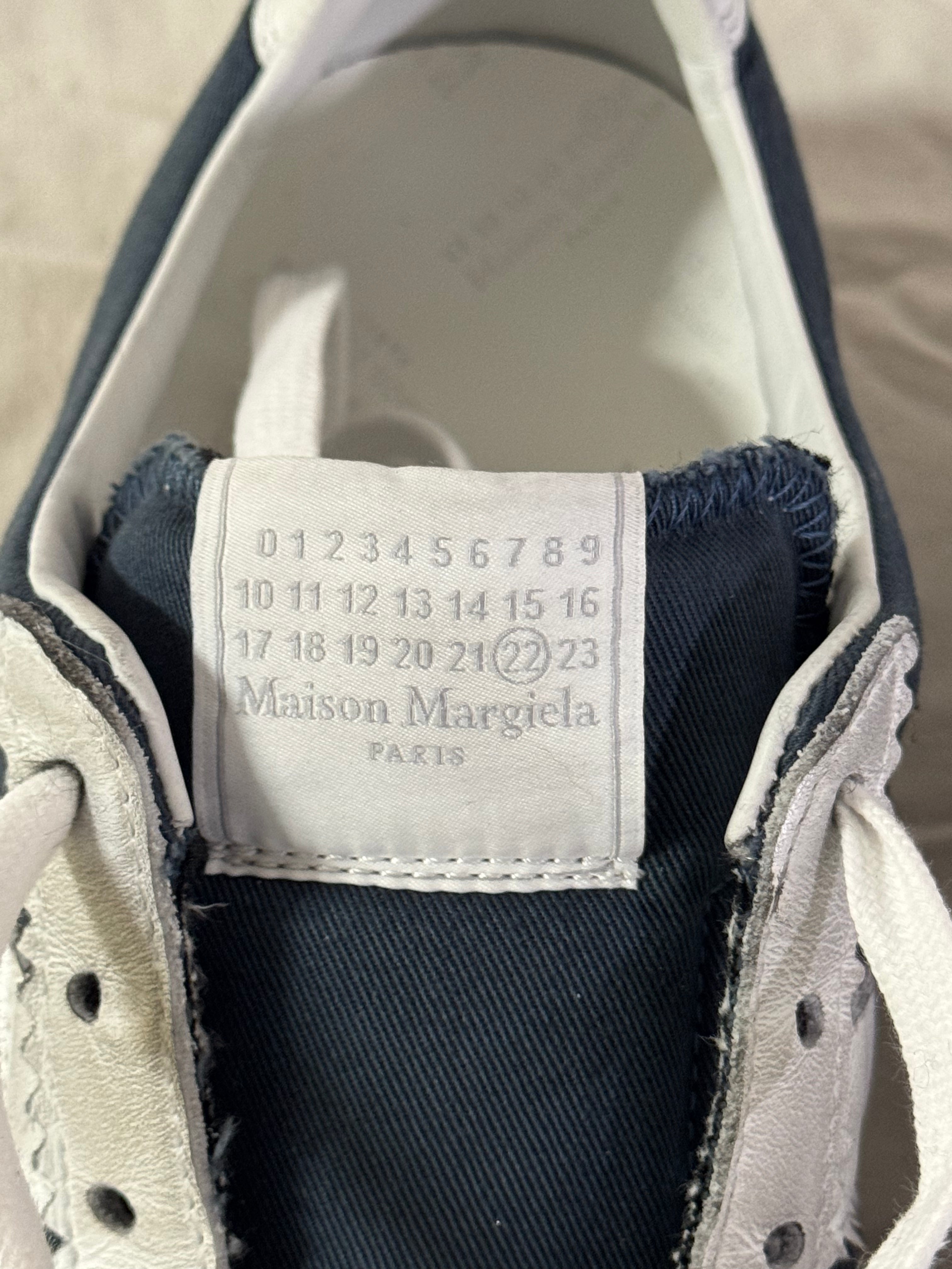 REPLICA GAT Low-Top Sneakers Blue / Grey / Gum
