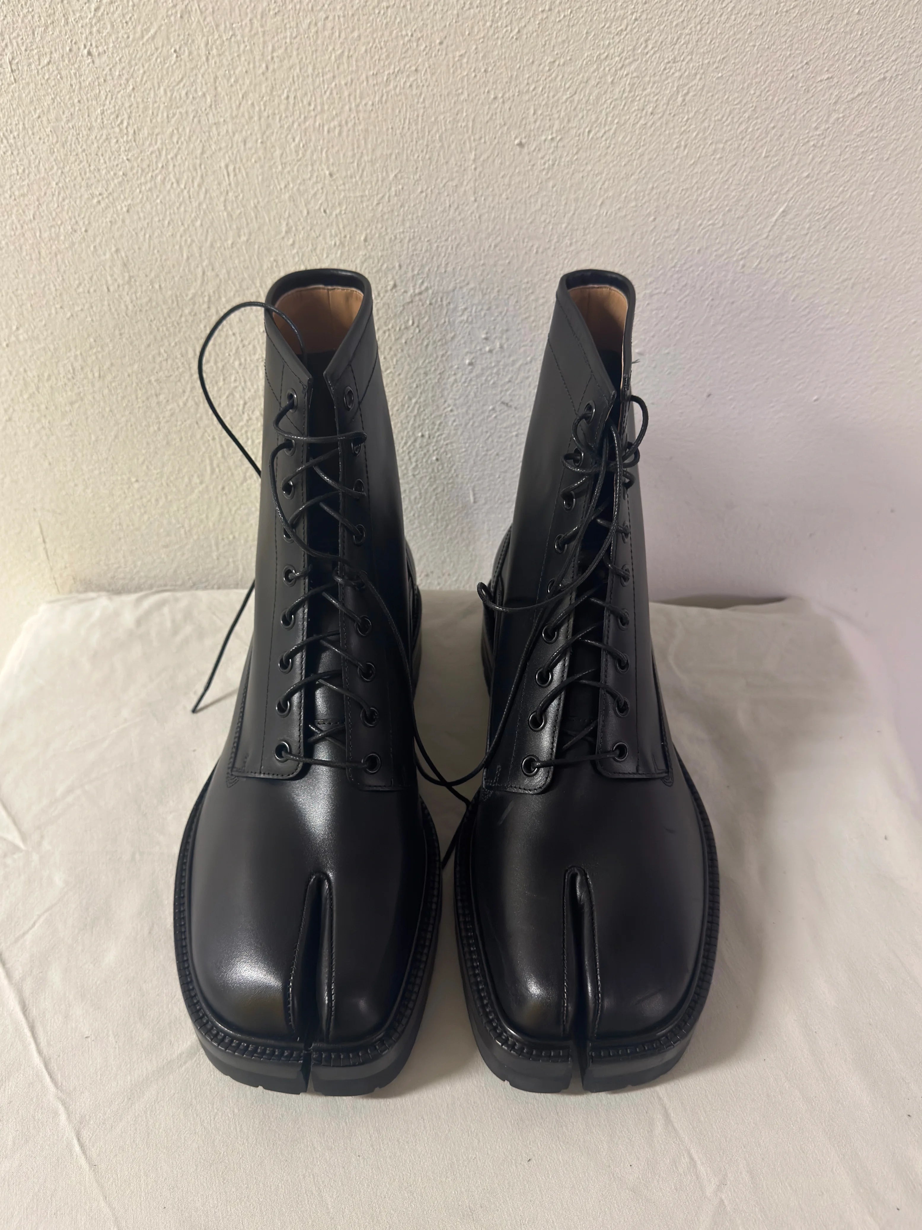Tabi Combat Boots Black