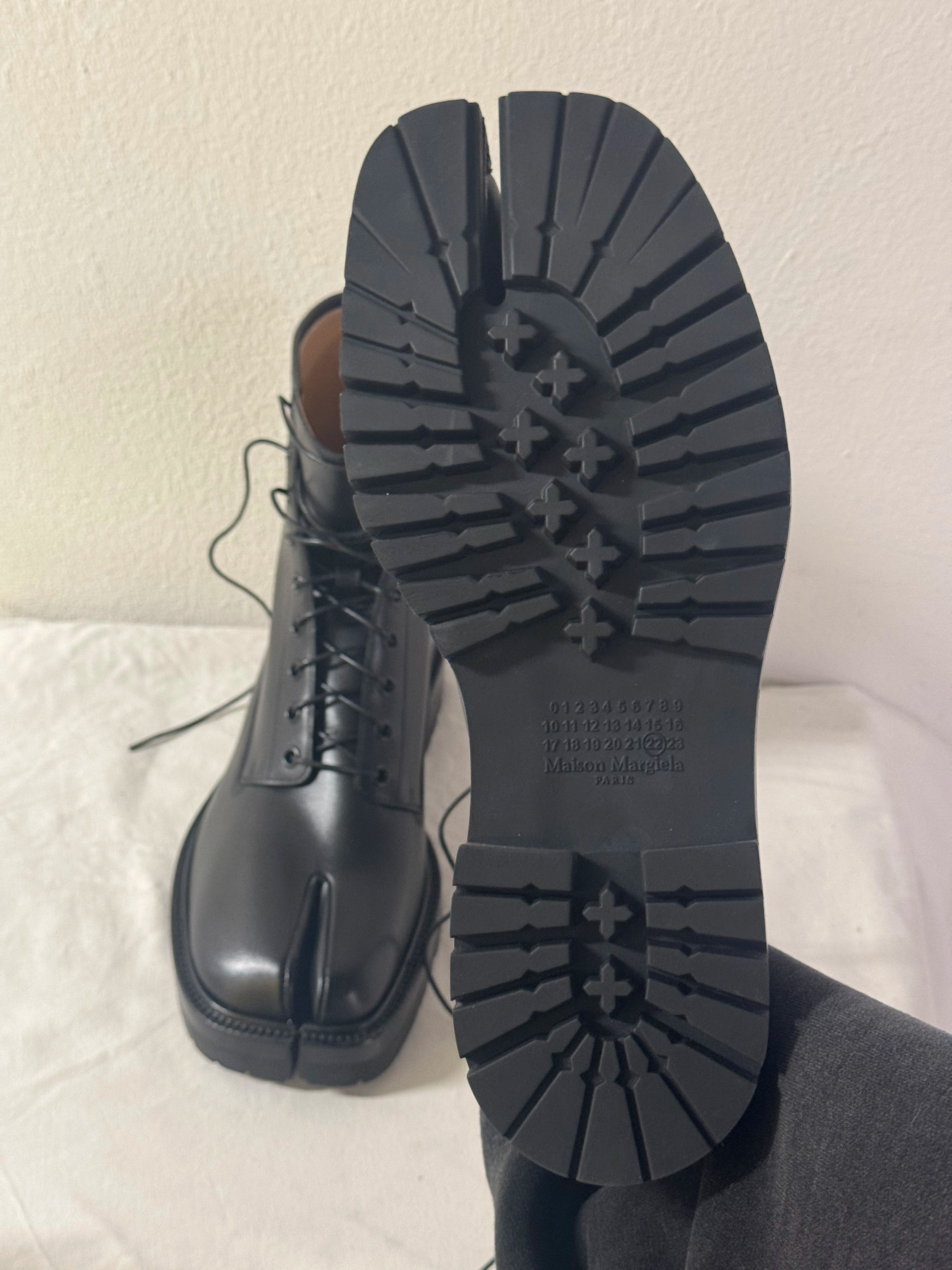 Tabi Combat Boots Black