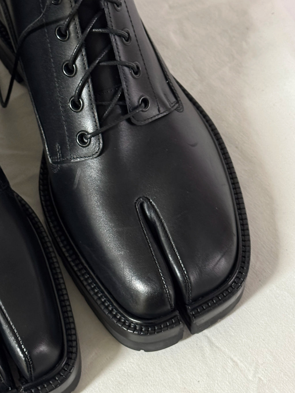 Tabi Combat Boots Black