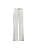 Wide Leg Jeans Faded White