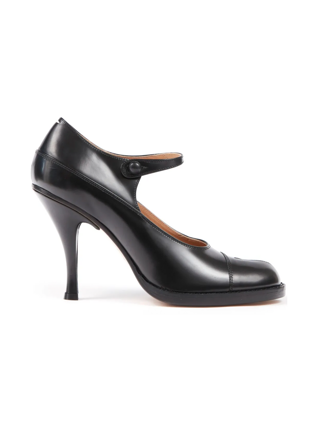 Tabi Bourgeoise Heels Black