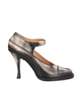 Tabi Bourgeoise Heels Metallic / Black