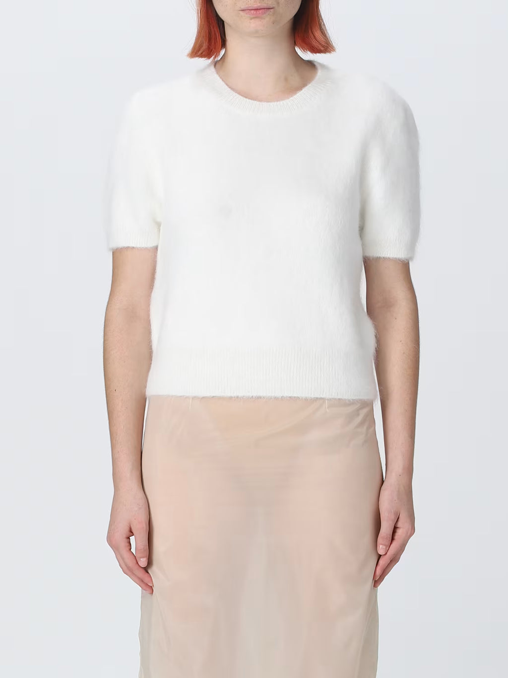 FW2023 Runway Knit Top White